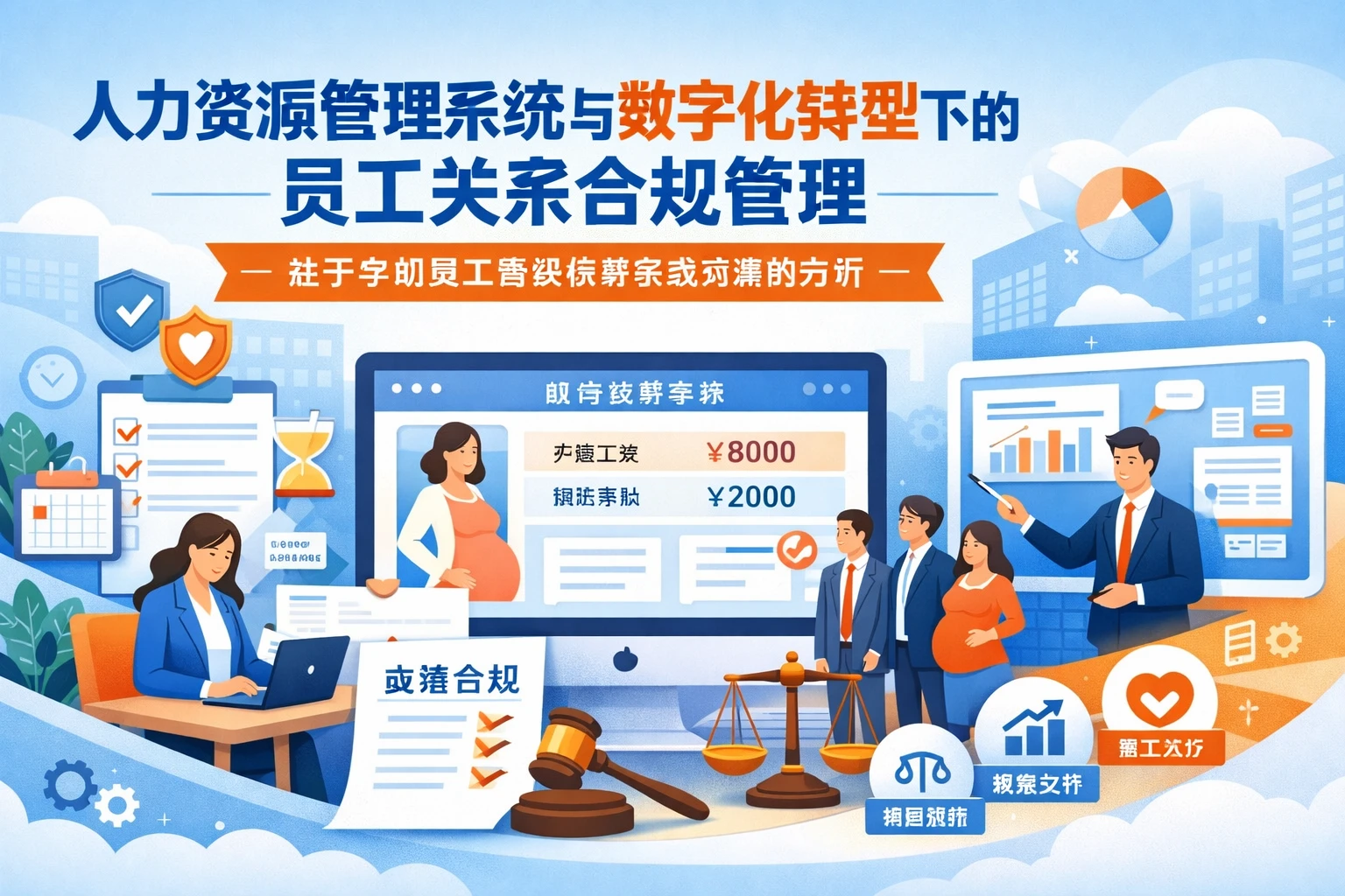 人力资源管理系统与数字化转型下的员工关系合规管理——基于孕期员工薪资核算系统的案例分析