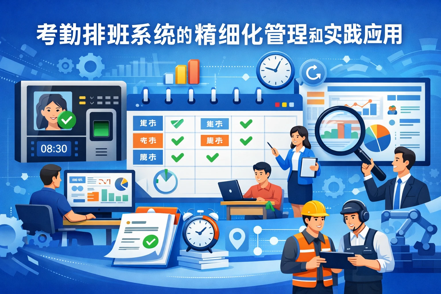 考勤排班系统的精细化管理和实践应用