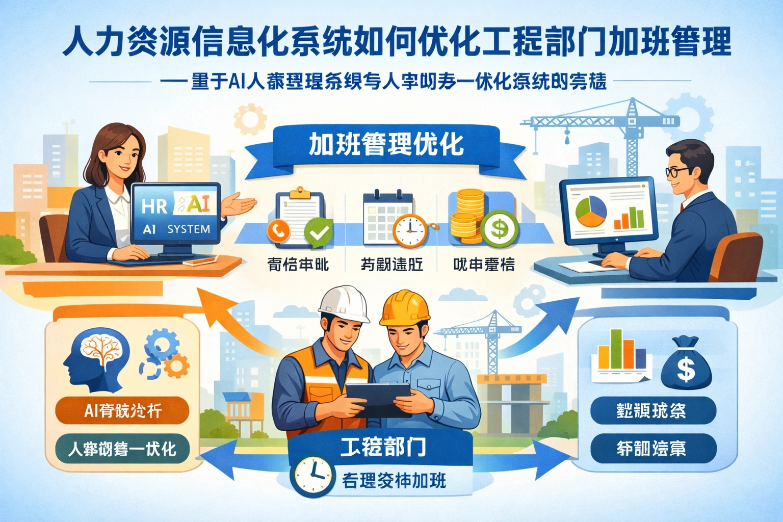人力资源信息化系统如何优化工程部门加班管理——基于AI人事管理系统与人事财务一体化系统的实践