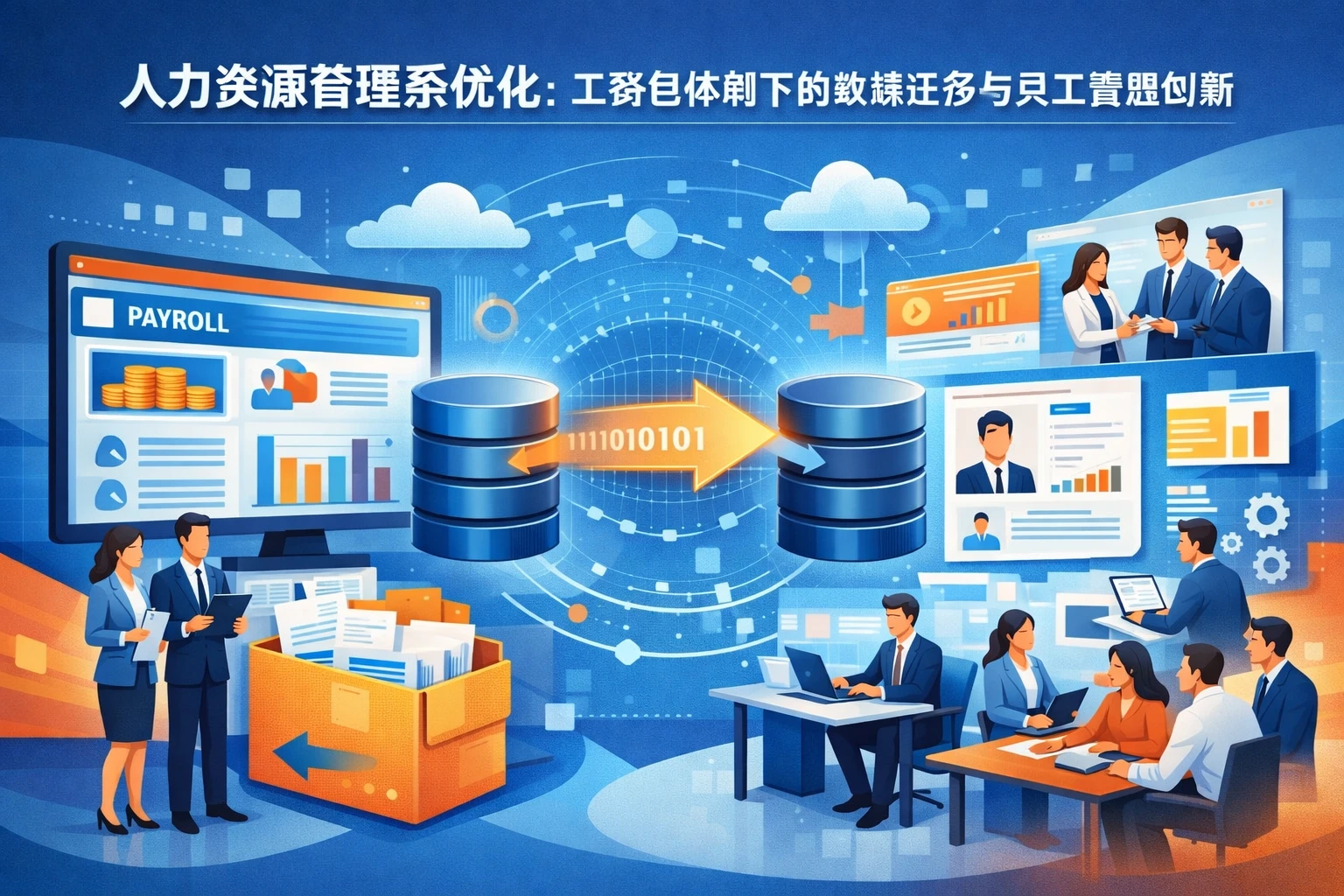 人力资源管理系统优化：工资包体制下的数据迁移与员工管理创新
