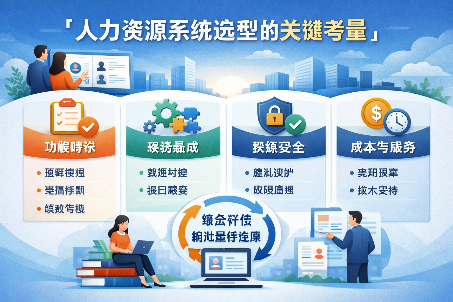 人力资源系统选型的关键考量