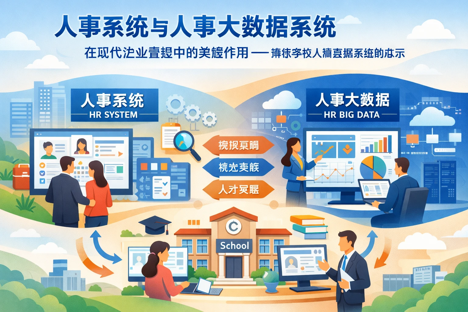 人事系统与人事大数据系统在现代企业管理中的关键作用——兼谈学校人事管理系统的启示