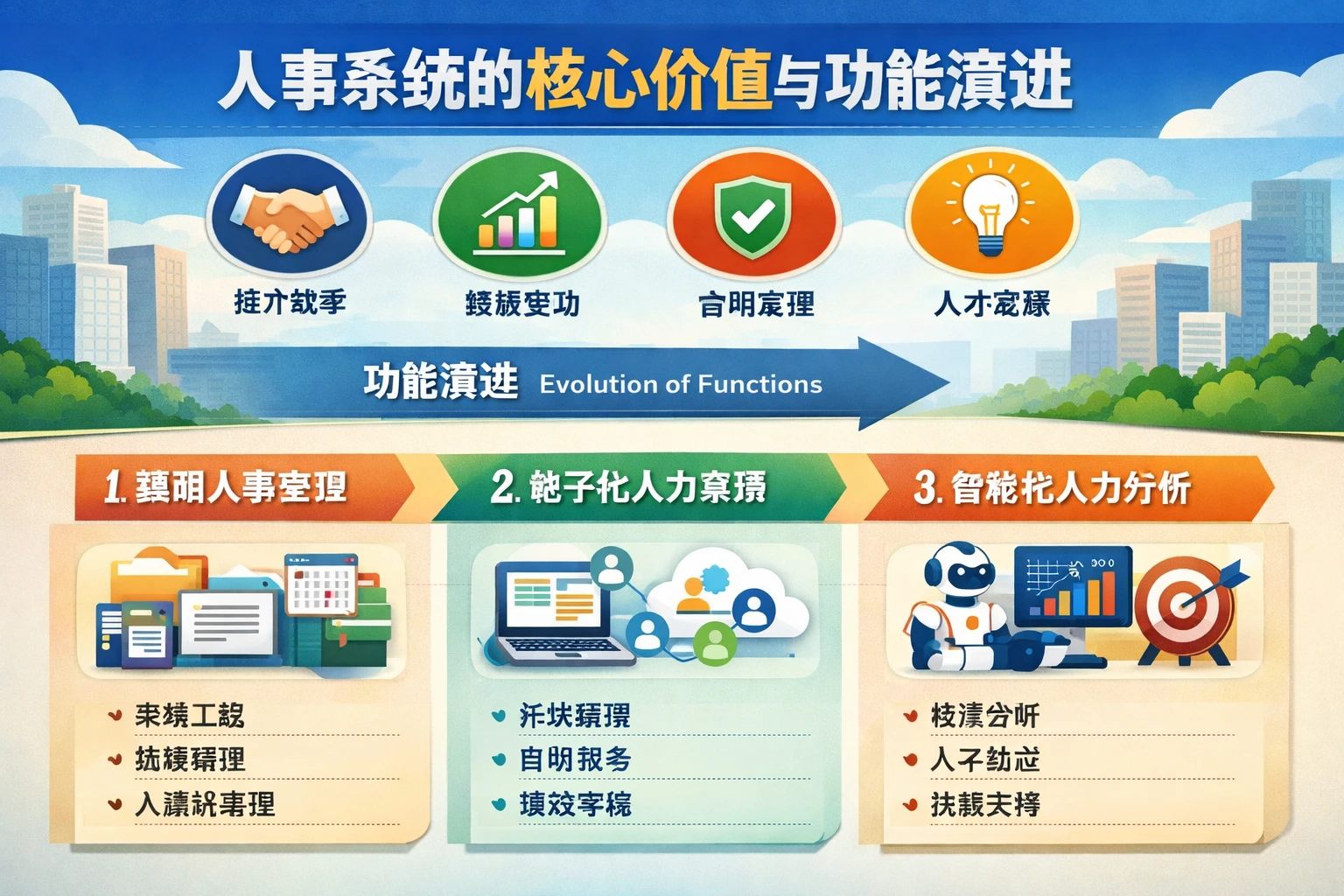 人事系统的核心价值与功能演进