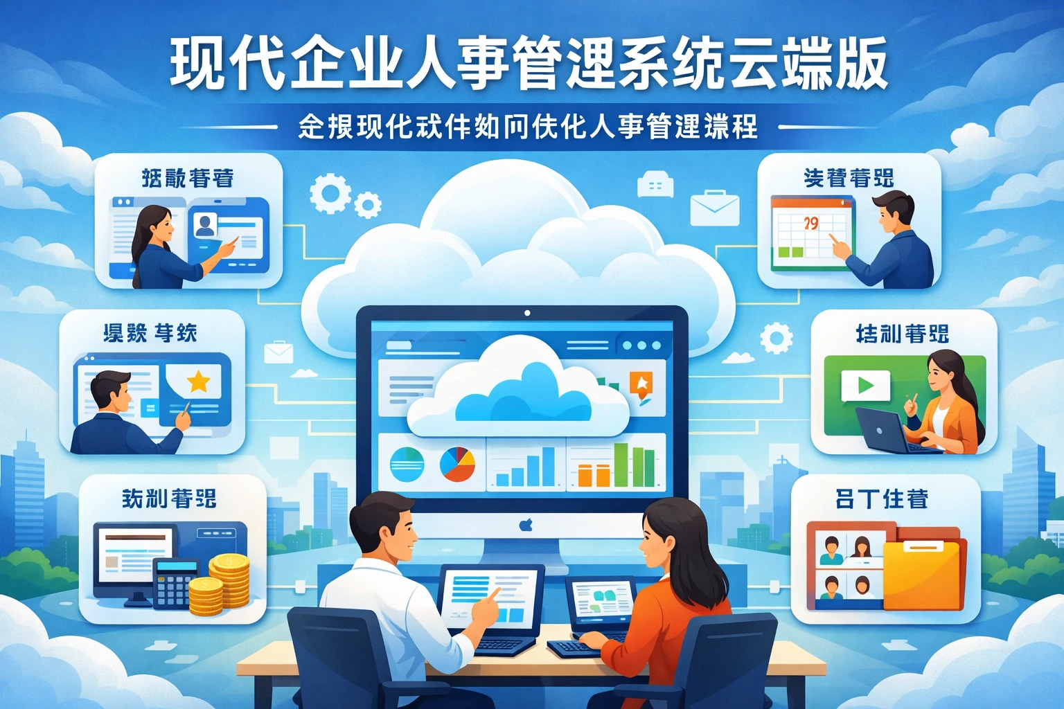 现代企业人事管理系统云端版：全模块化软件如何优化人事管理流程