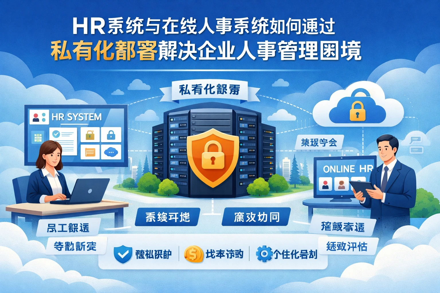 HR系统与在线人事系统如何通过私有化部署解决企业人事管理困境