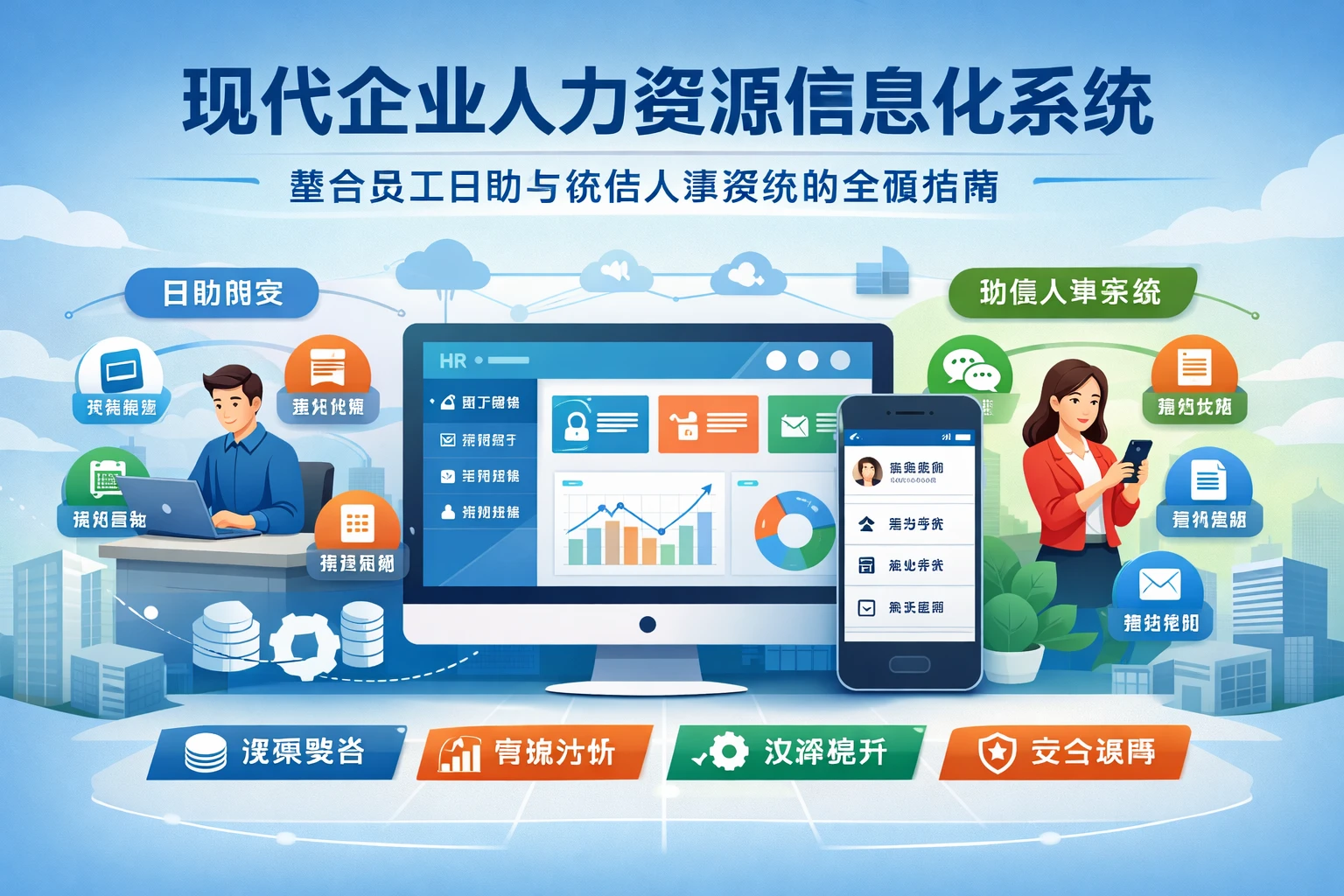 现代企业人力资源信息化系统：整合员工自助与微信人事系统的全面指南