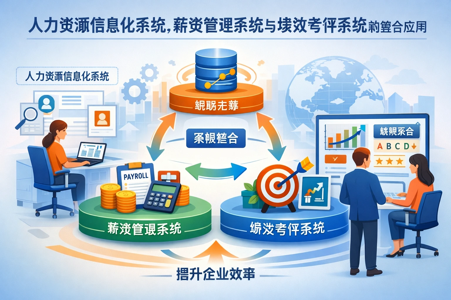 人力资源信息化系统、薪资管理系统与绩效考评系统的整合应用