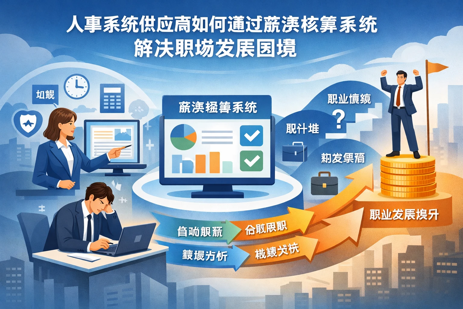 人事系统供应商如何通过薪资核算系统解决职场发展困境