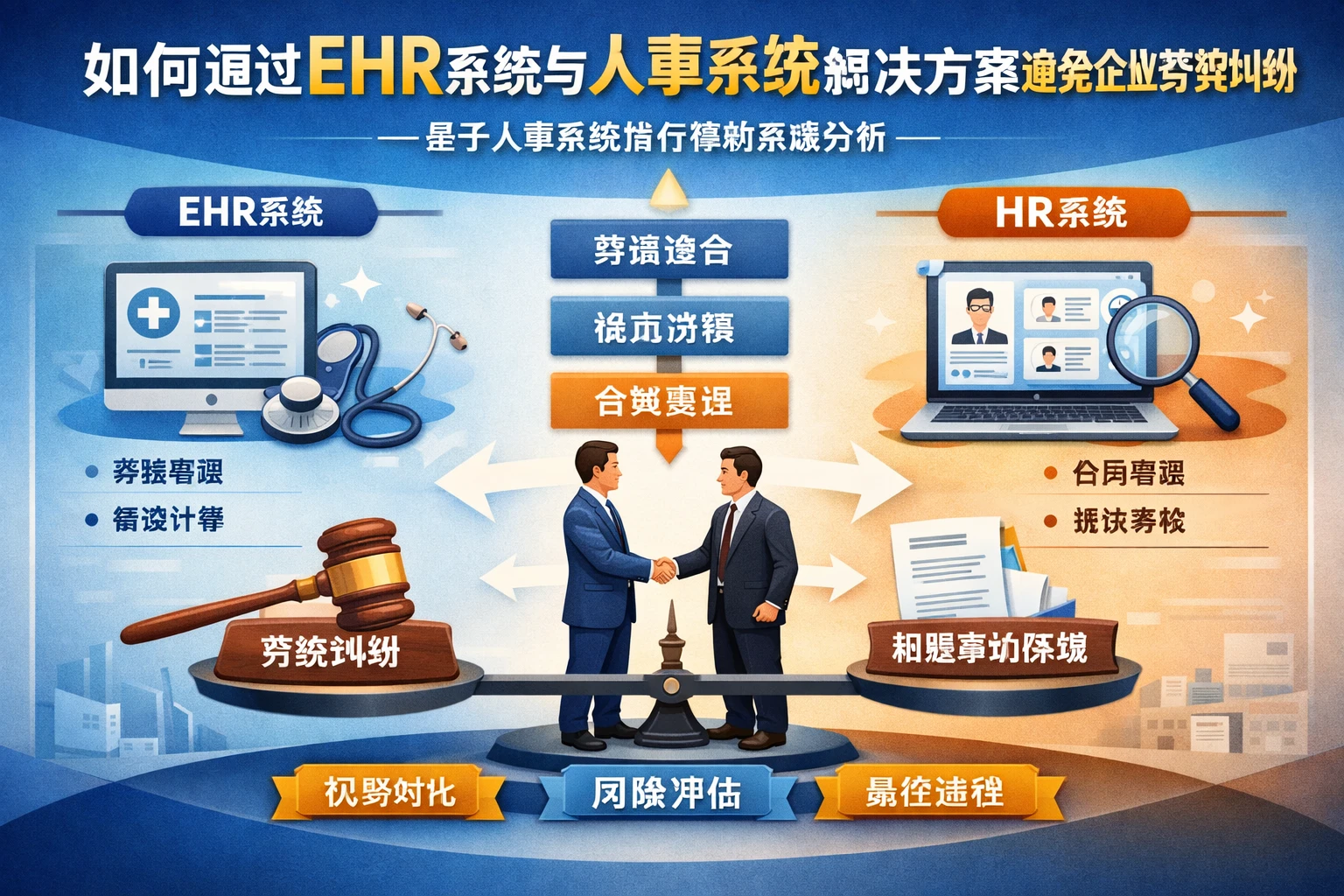 如何通过EHR系统与人事系统解决方案避免企业劳资纠纷 - 基于人事系统排行榜的深度分析