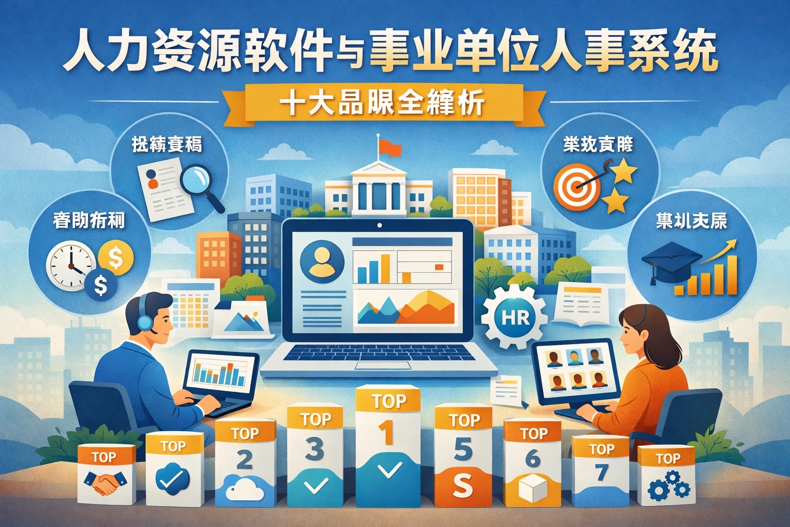 人力资源软件与事业单位人事系统：十大品牌全解析