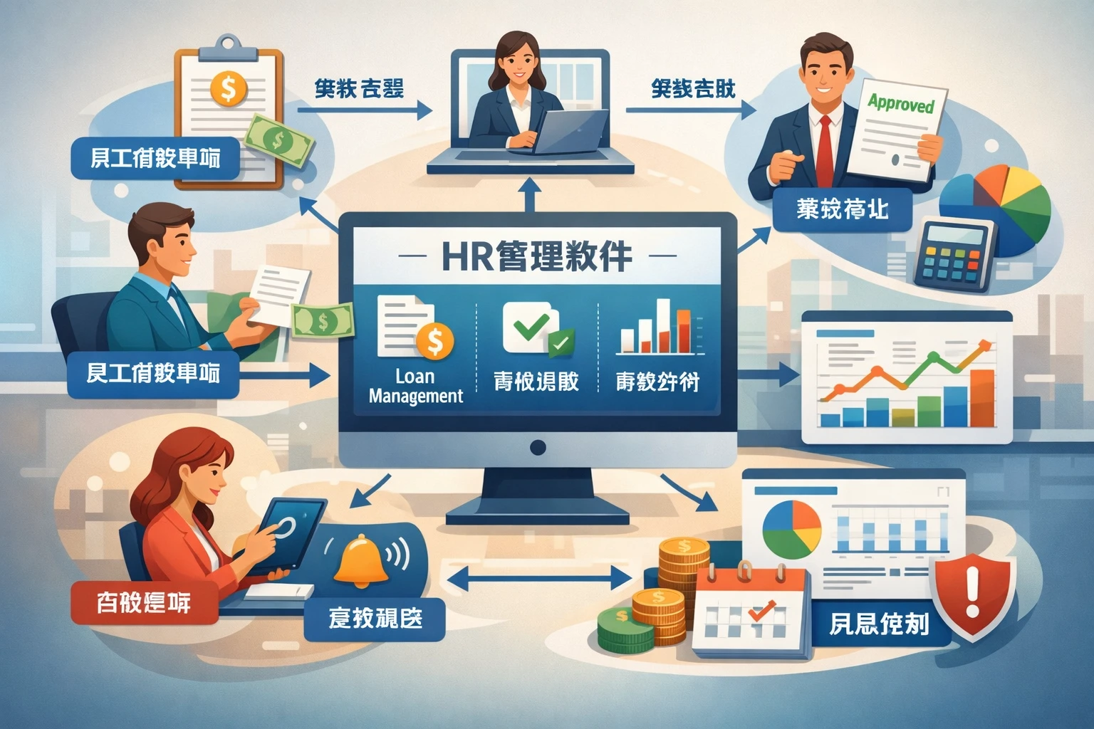 HR管理软件在员工借款管理中的核心作用