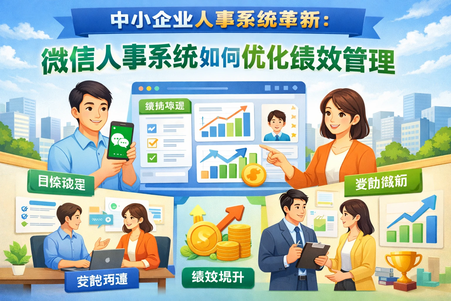 中小企业人事系统革新：微信人事系统如何优化绩效管理