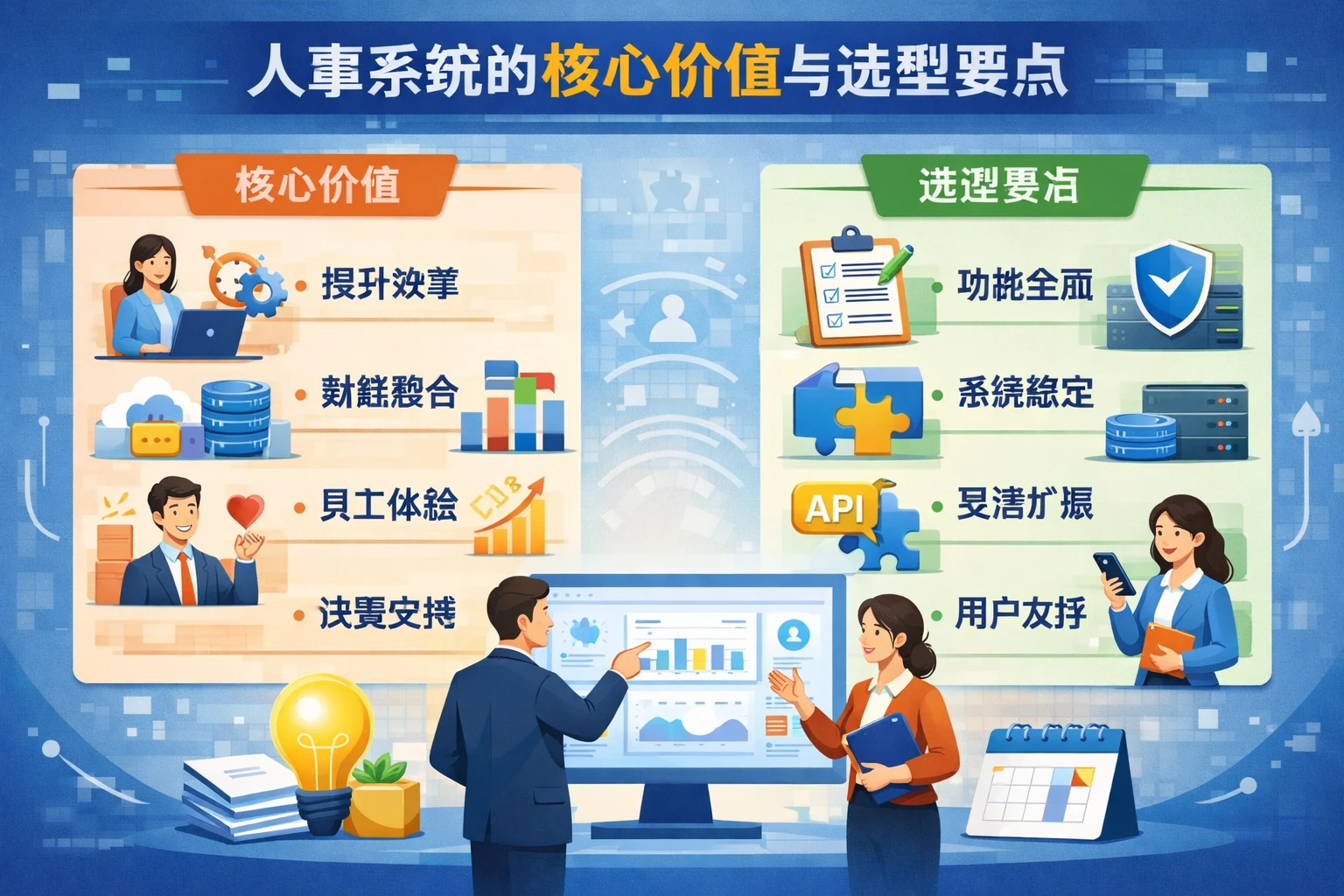 人事系统的核心价值与选型要点