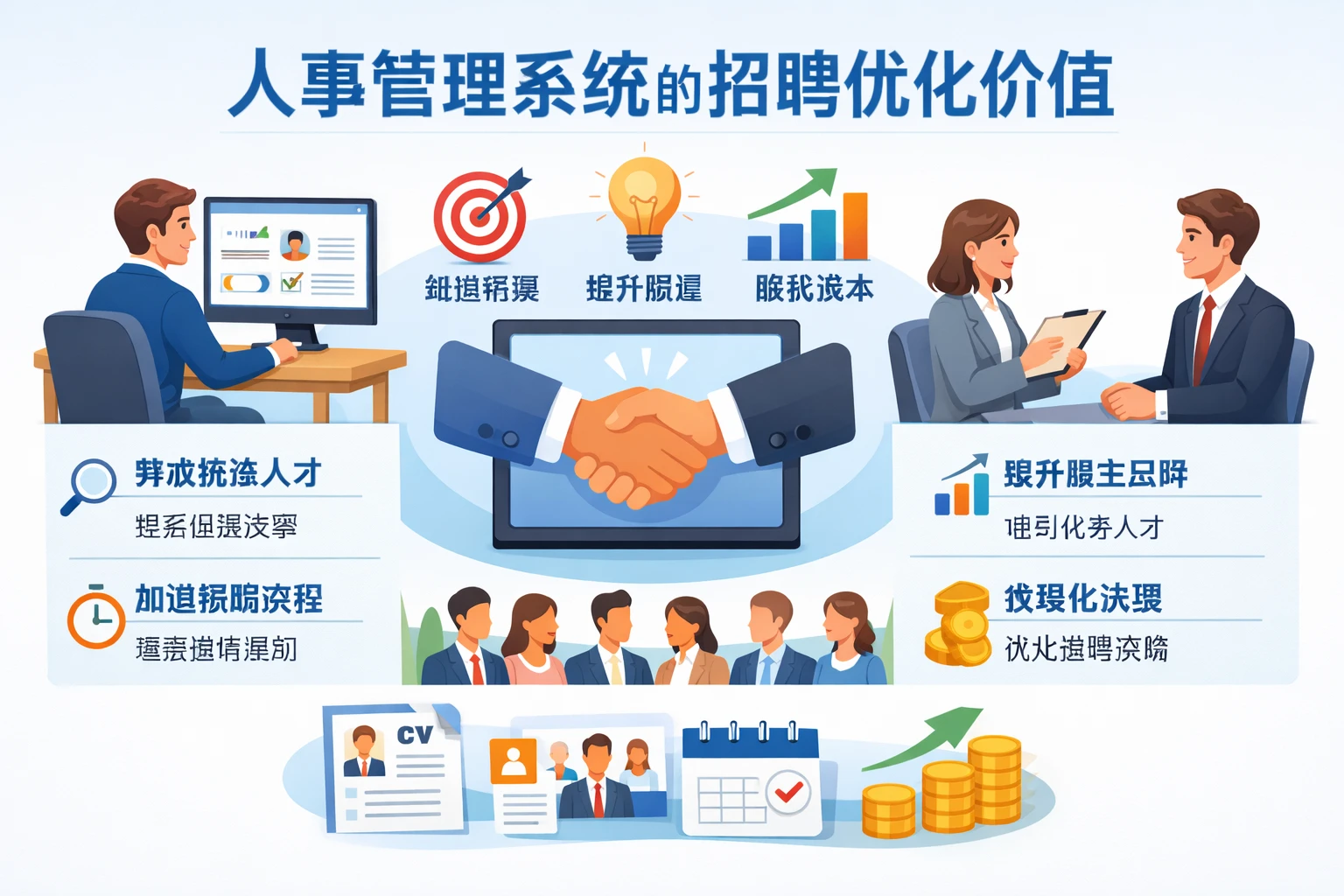 人事管理系统的招聘优化价值