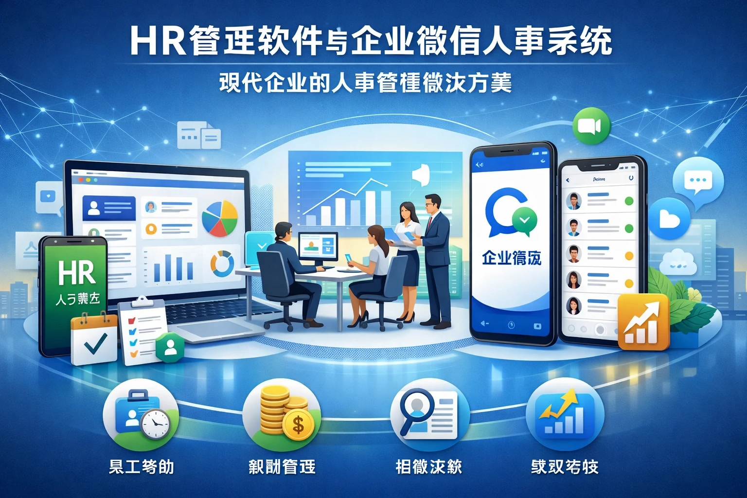 HR管理软件与企业微信人事系统：现代企业的人事管理解决方案