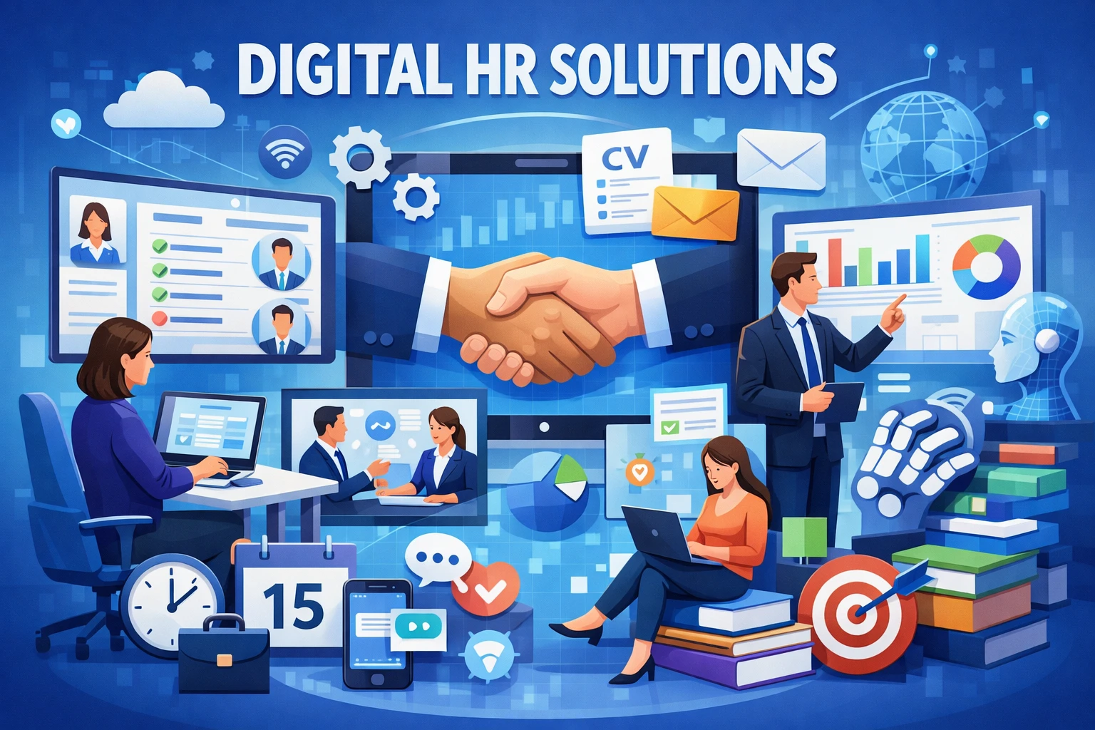 数字化HR系统的解决方案