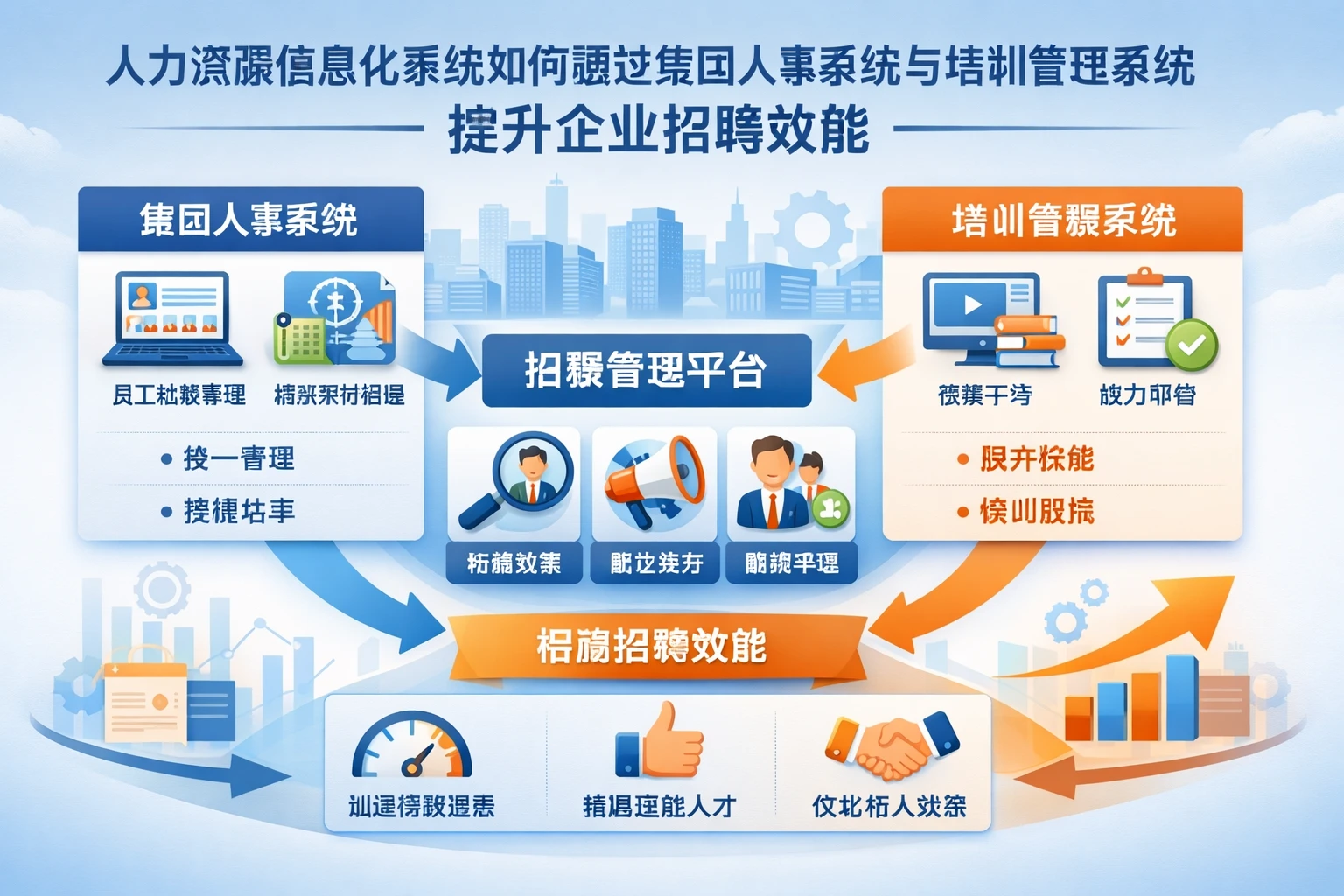 人力资源信息化系统如何通过集团人事系统与培训管理系统提升企业招聘效能