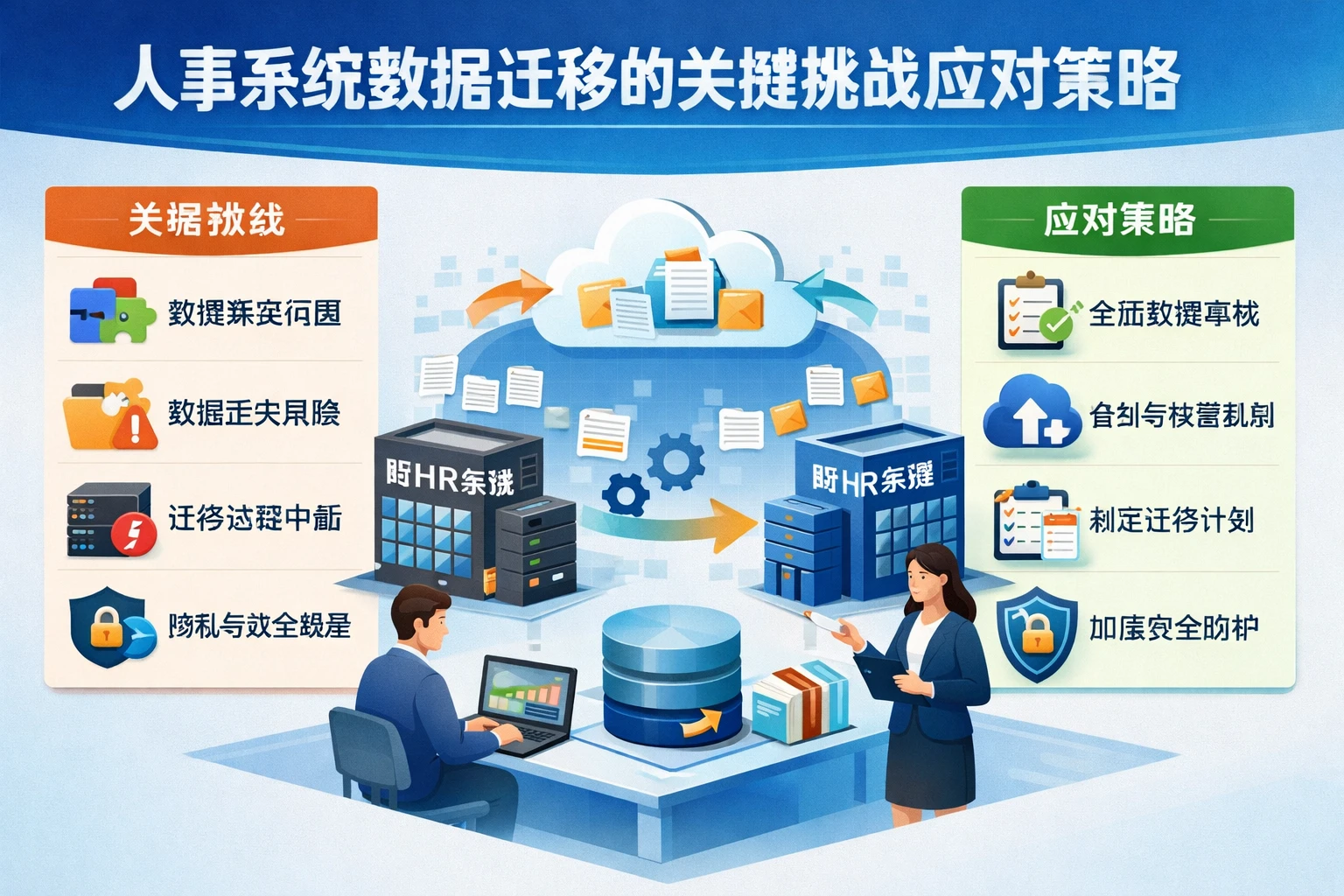 人事系统数据迁移的关键挑战与应对策略