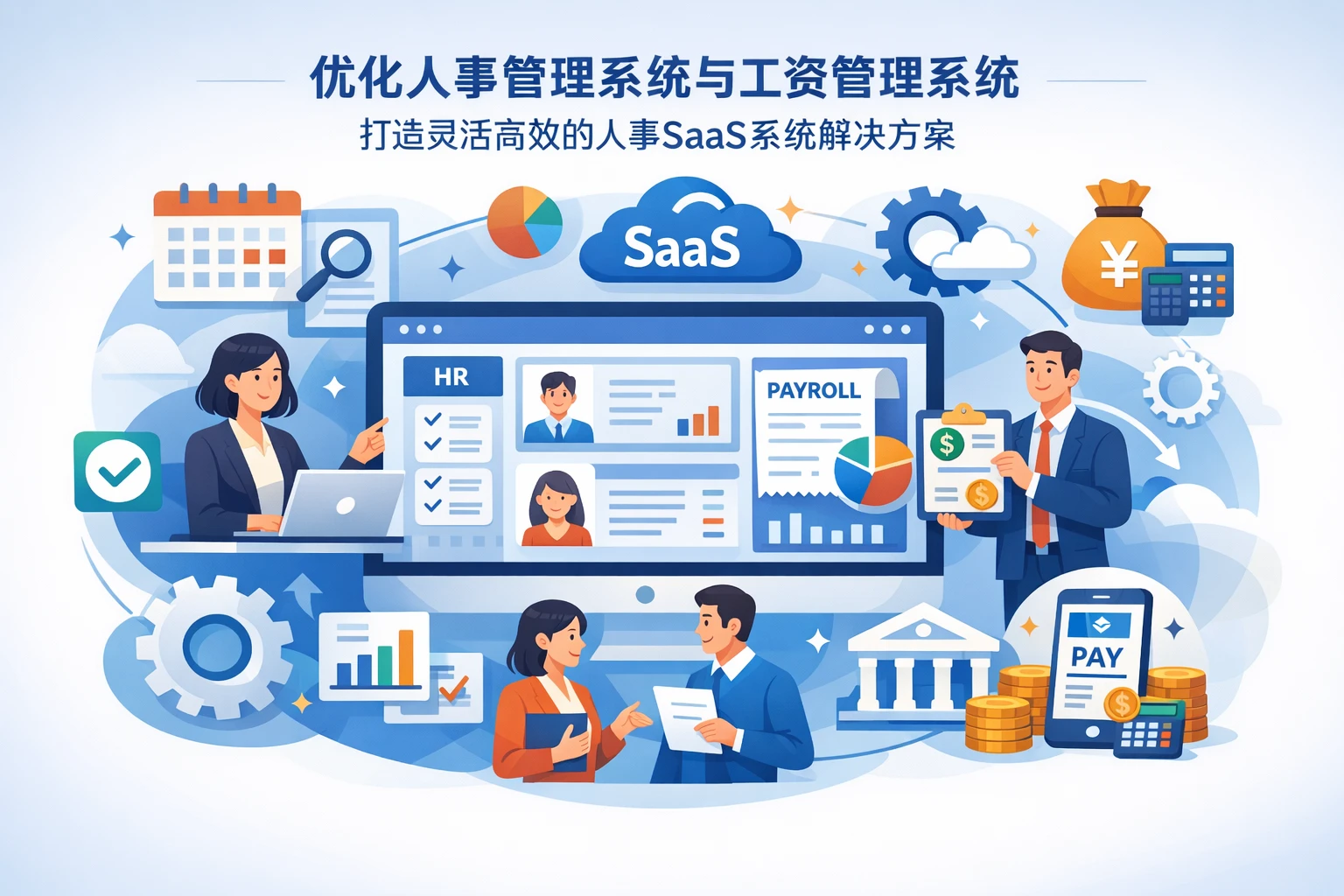优化人事管理系统与工资管理系统:打造灵活高效的人事SaaS系统解决方案