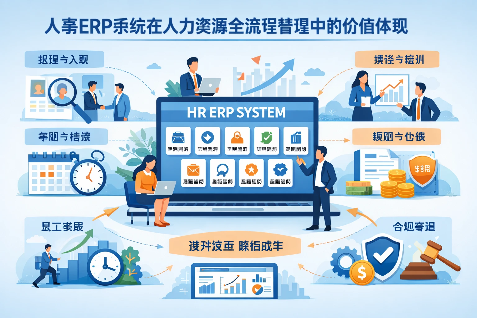 人事ERP系统在人力资源全流程管理中的价值体现