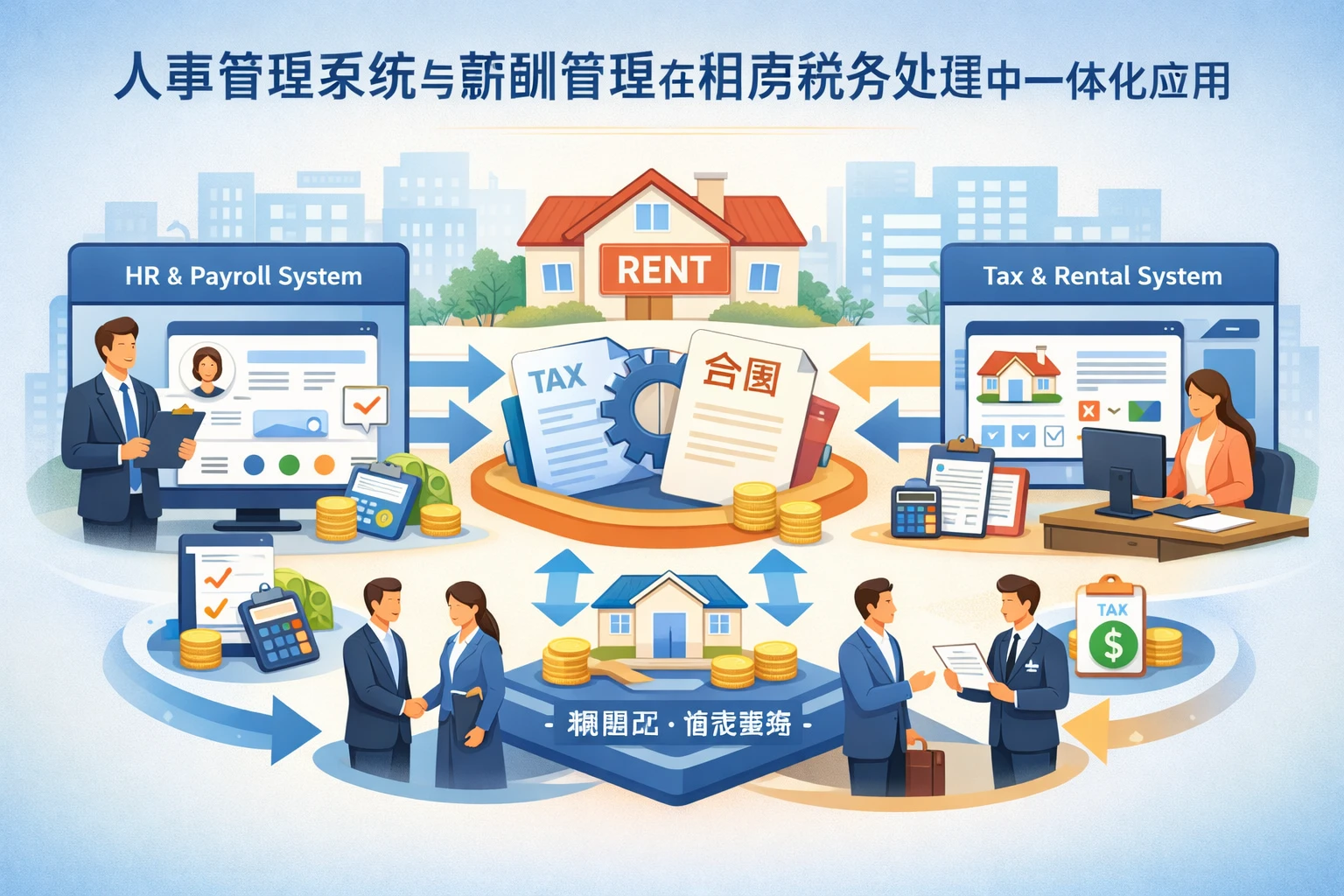 人事管理系统与薪酬管理在租房税务处理中的一体化应用