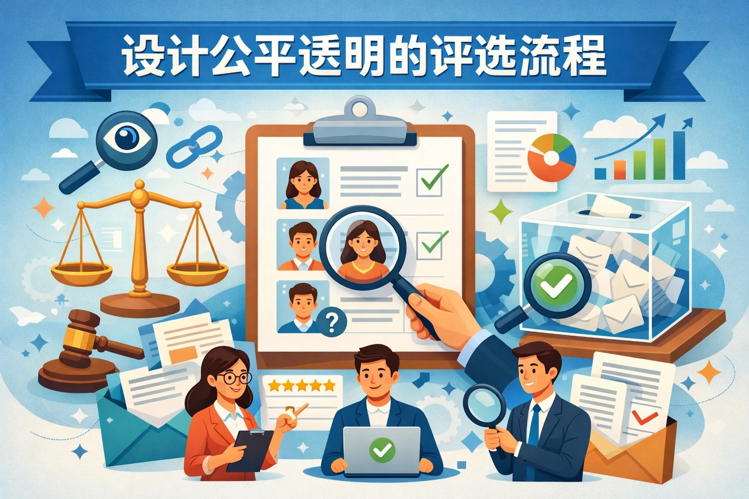 设计公平透明的评选流程