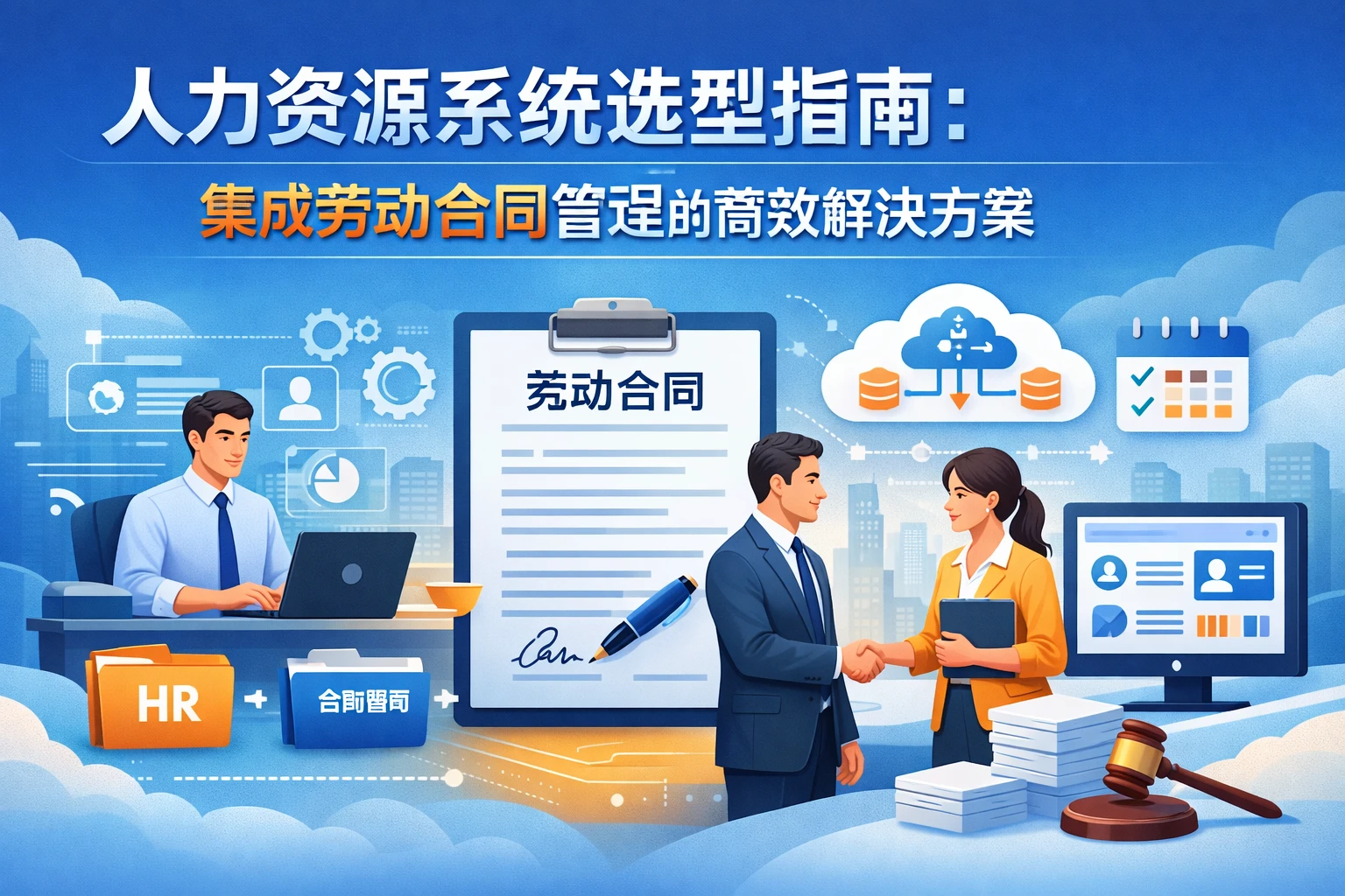 人力资源系统选型指南：集成劳动合同管理的高效解决方案