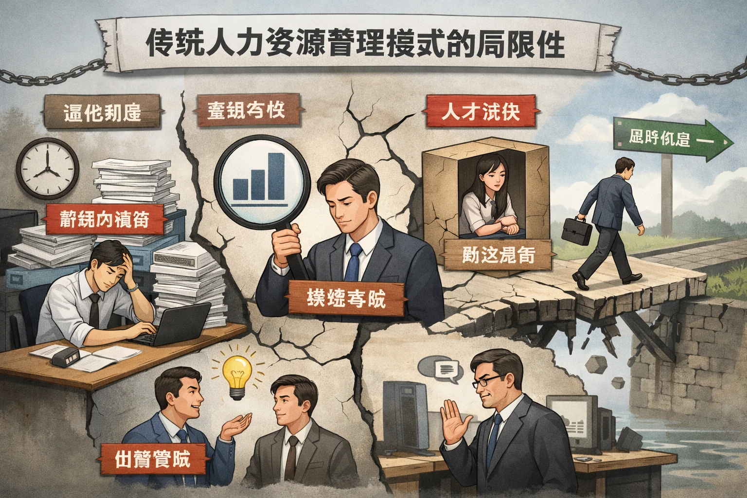 传统人力资源管理模式的局限性