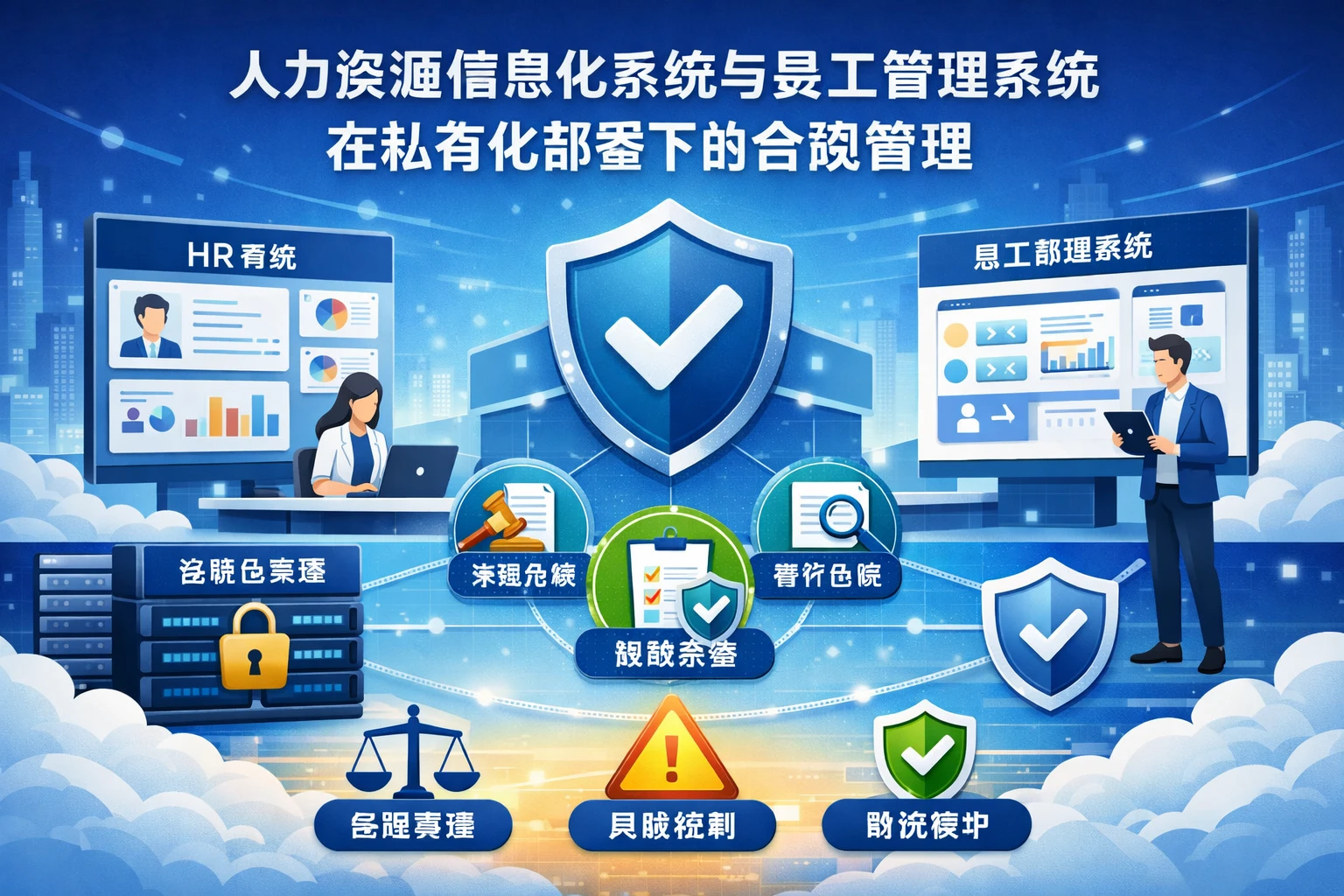 人力资源信息化系统与员工管理系统在私有化部署下的合规管理