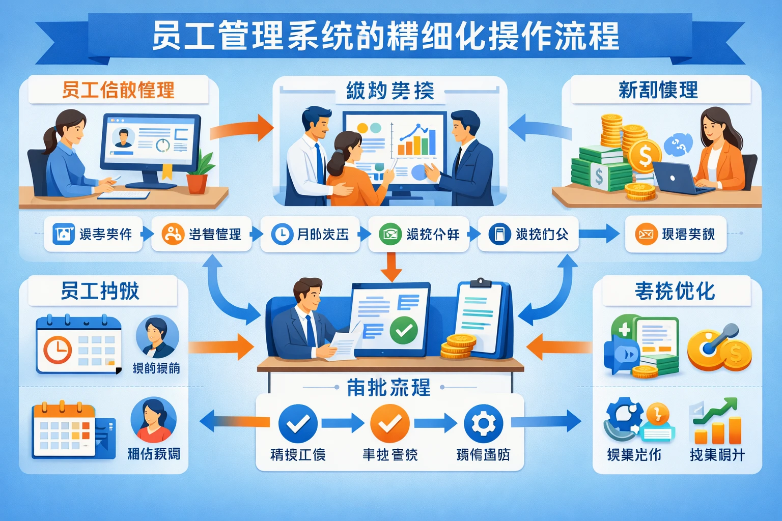 员工管理系统的精细化操作流程