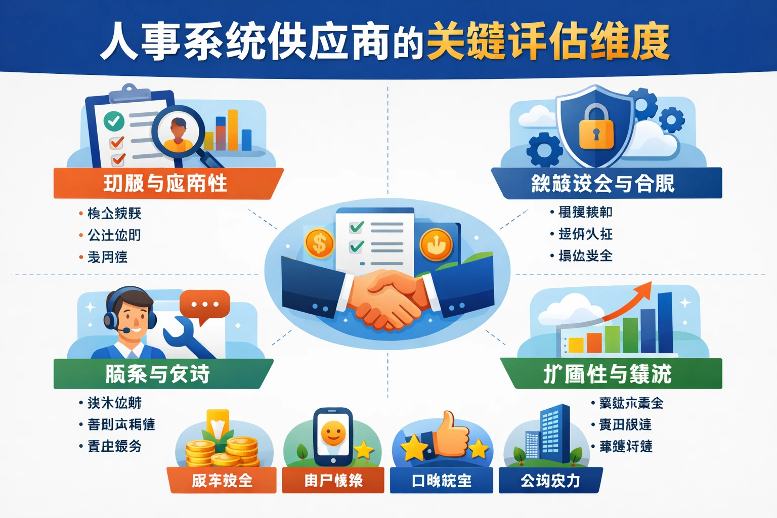 人事系统供应商的关键评估维度