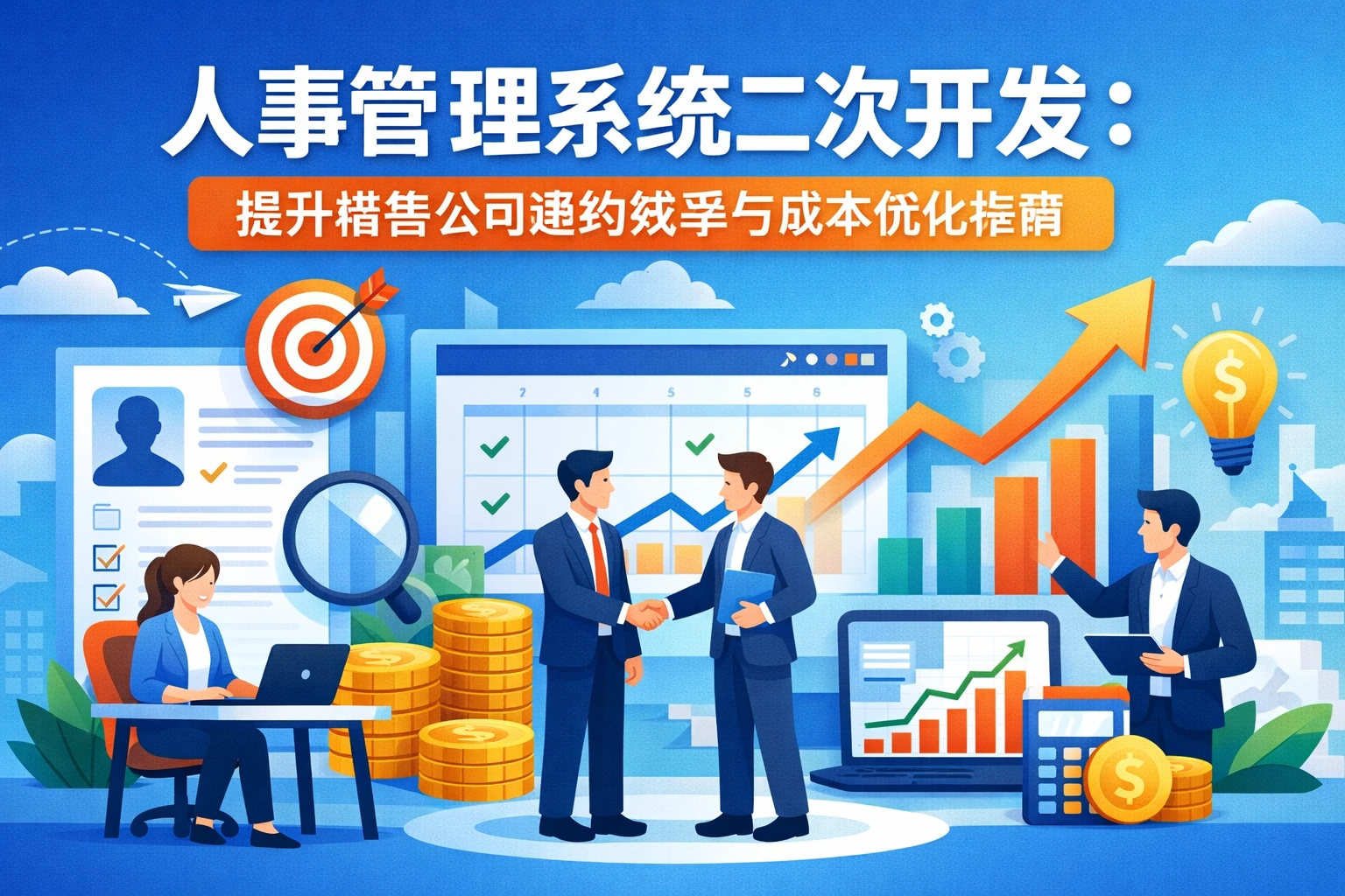 人事管理系统二次开发：提升销售公司邀约效率与成本优化指南