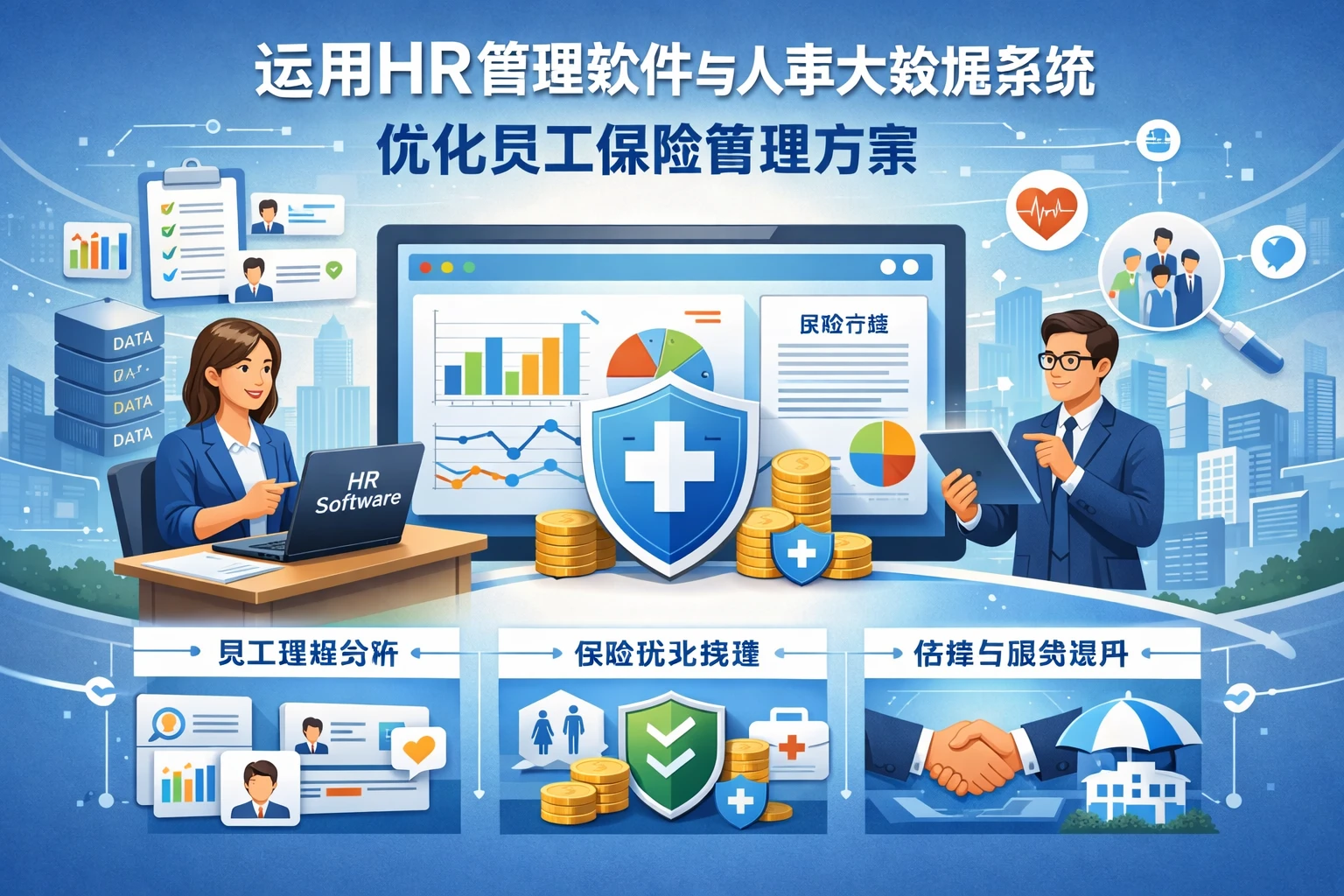 运用HR管理软件与人事大数据系统优化员工保险管理方案