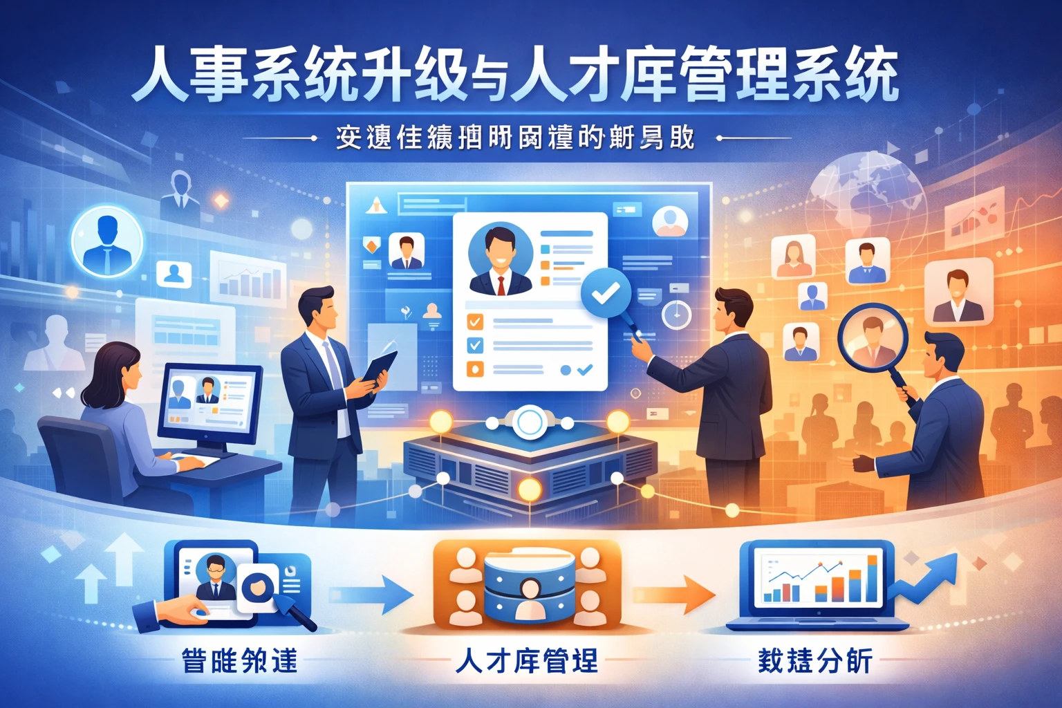 人事系统升级与人才库管理系统：突破传统招聘困境的新思路