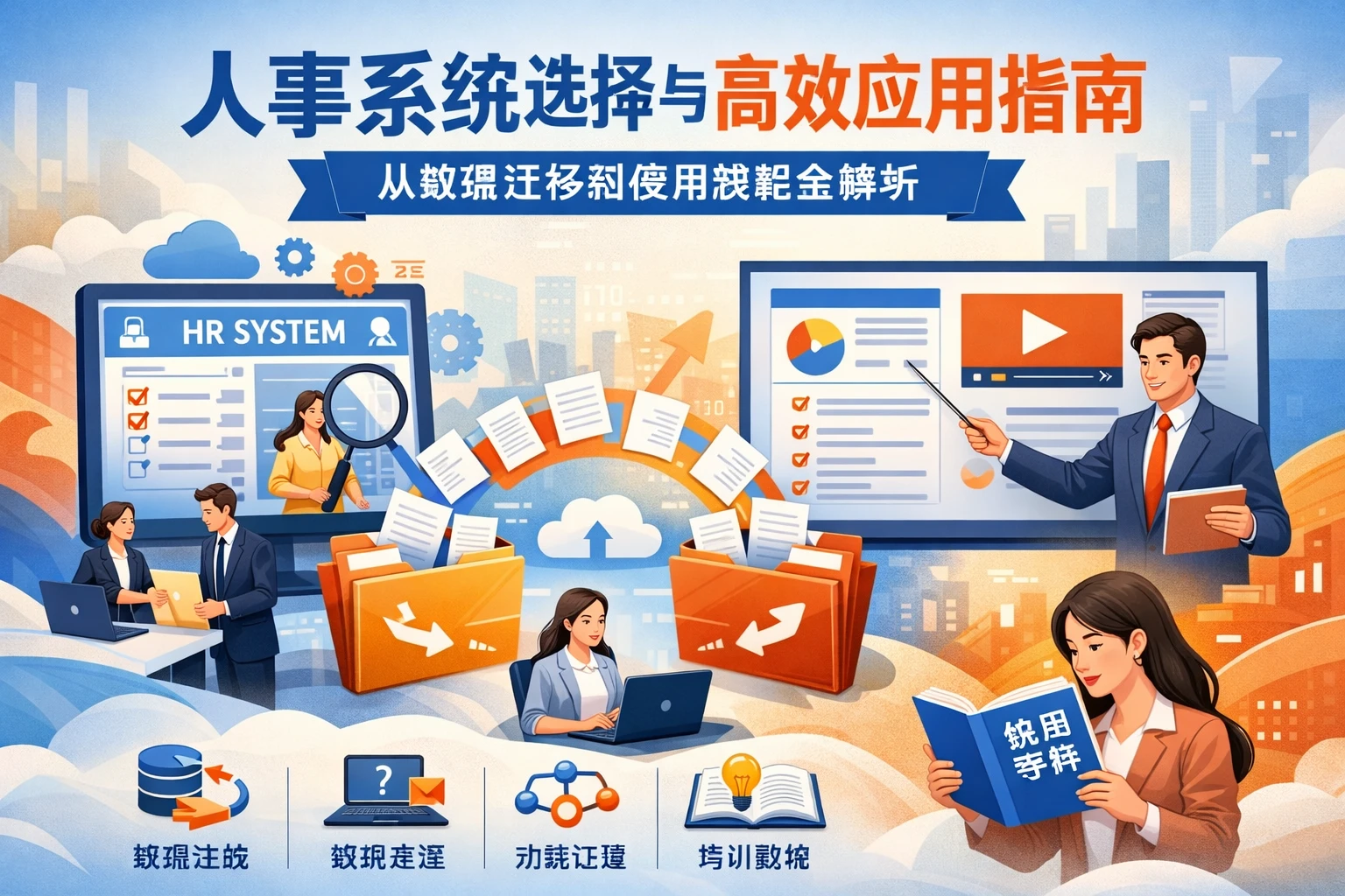 人事系统选择与高效应用指南：从数据迁移到使用教程全解析