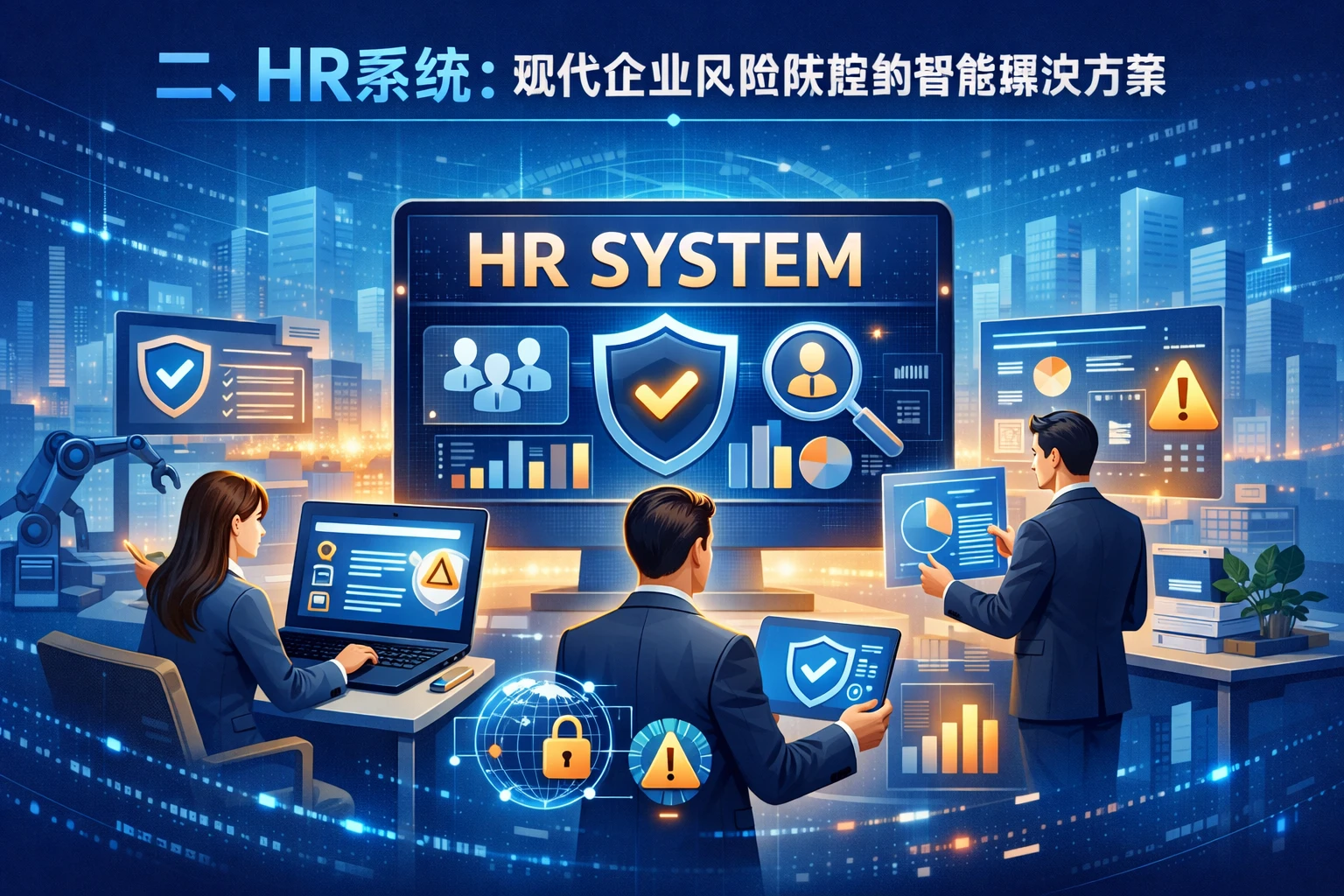 二、HR系统:现代企业风险防控的智能解决方案