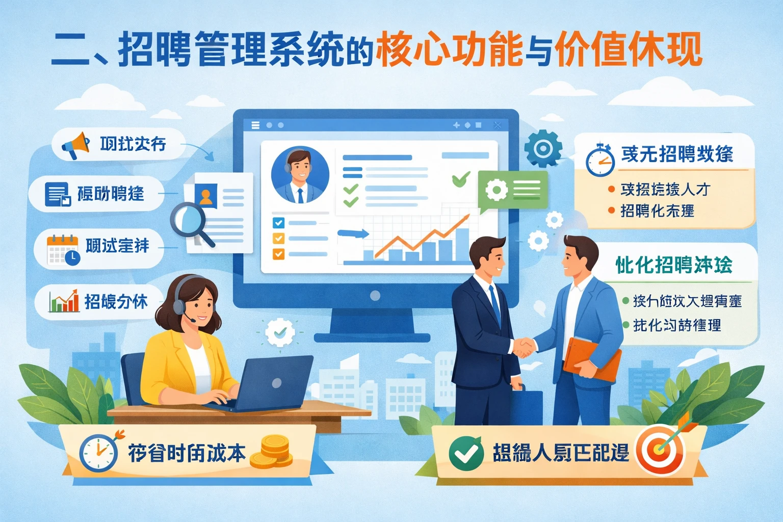 二、招聘管理系统的核心功能与价值体现