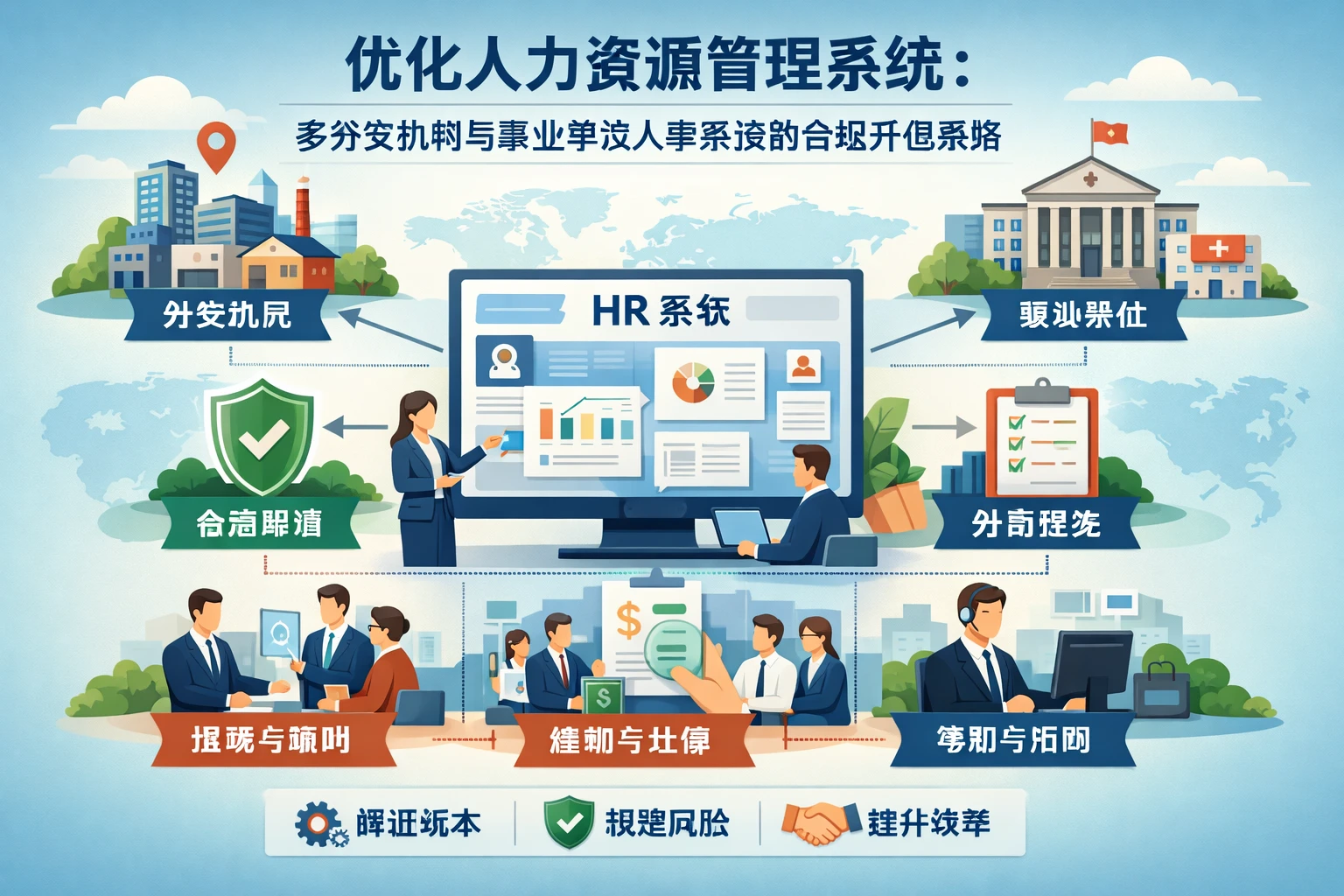 优化人力资源管理系统：多分支机构与事业单位人事系统的合规外包策略