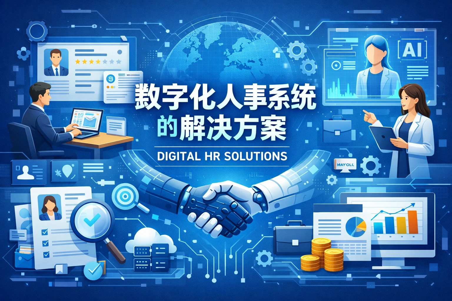 数字化人事系统的解决方案