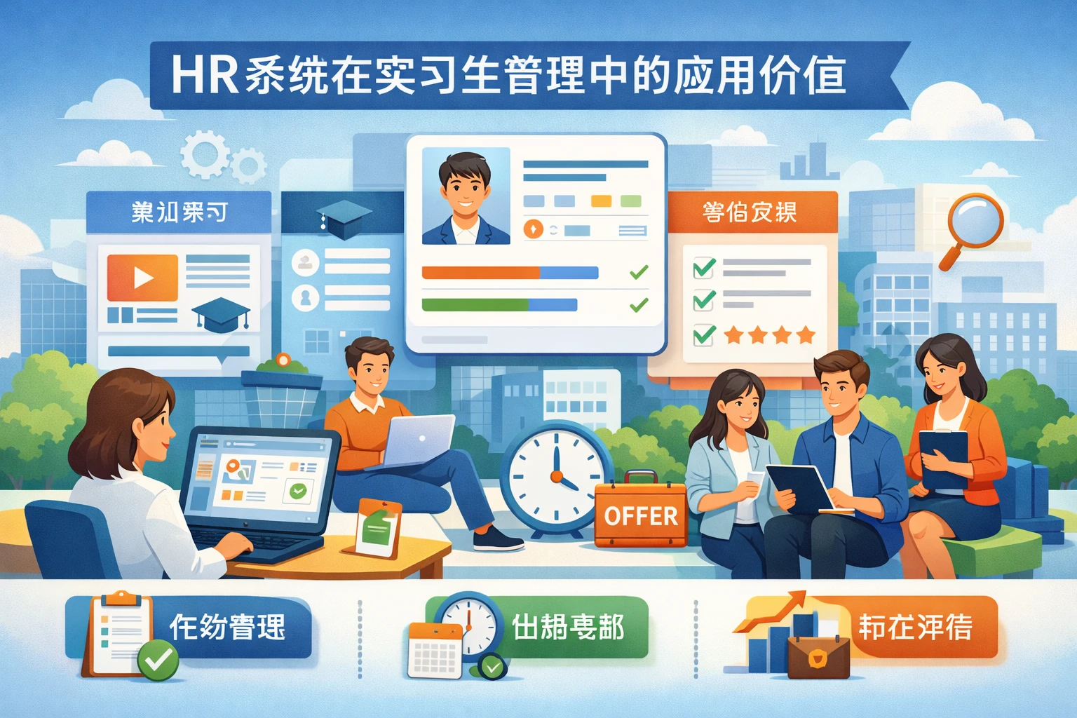 HR系统在实习生管理中的应用价值