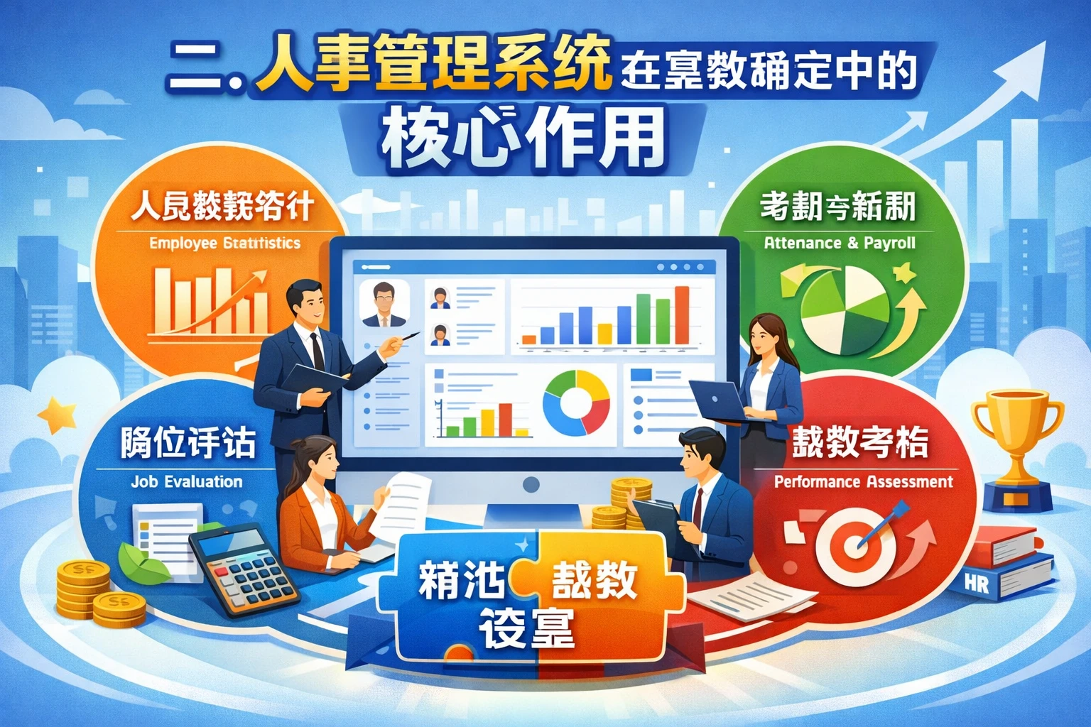 二、人事管理系统在基数确定中的核心作用