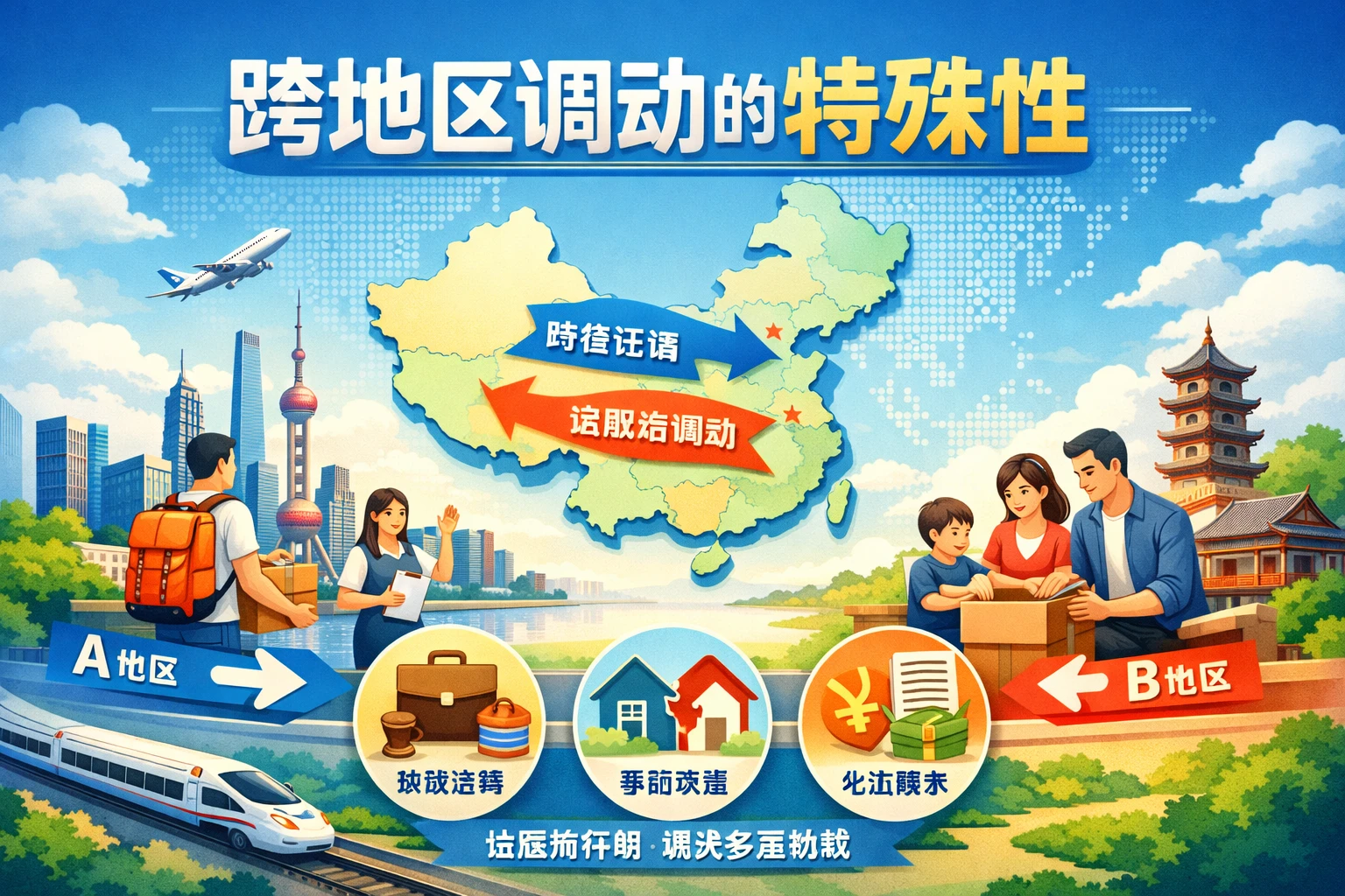 跨地区调动的特殊性