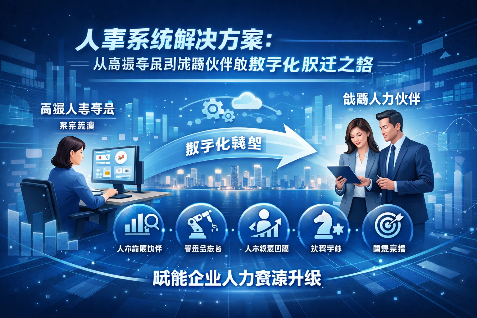 人事系统解决方案：从高级专员到战略伙伴的数字化跃迁之路