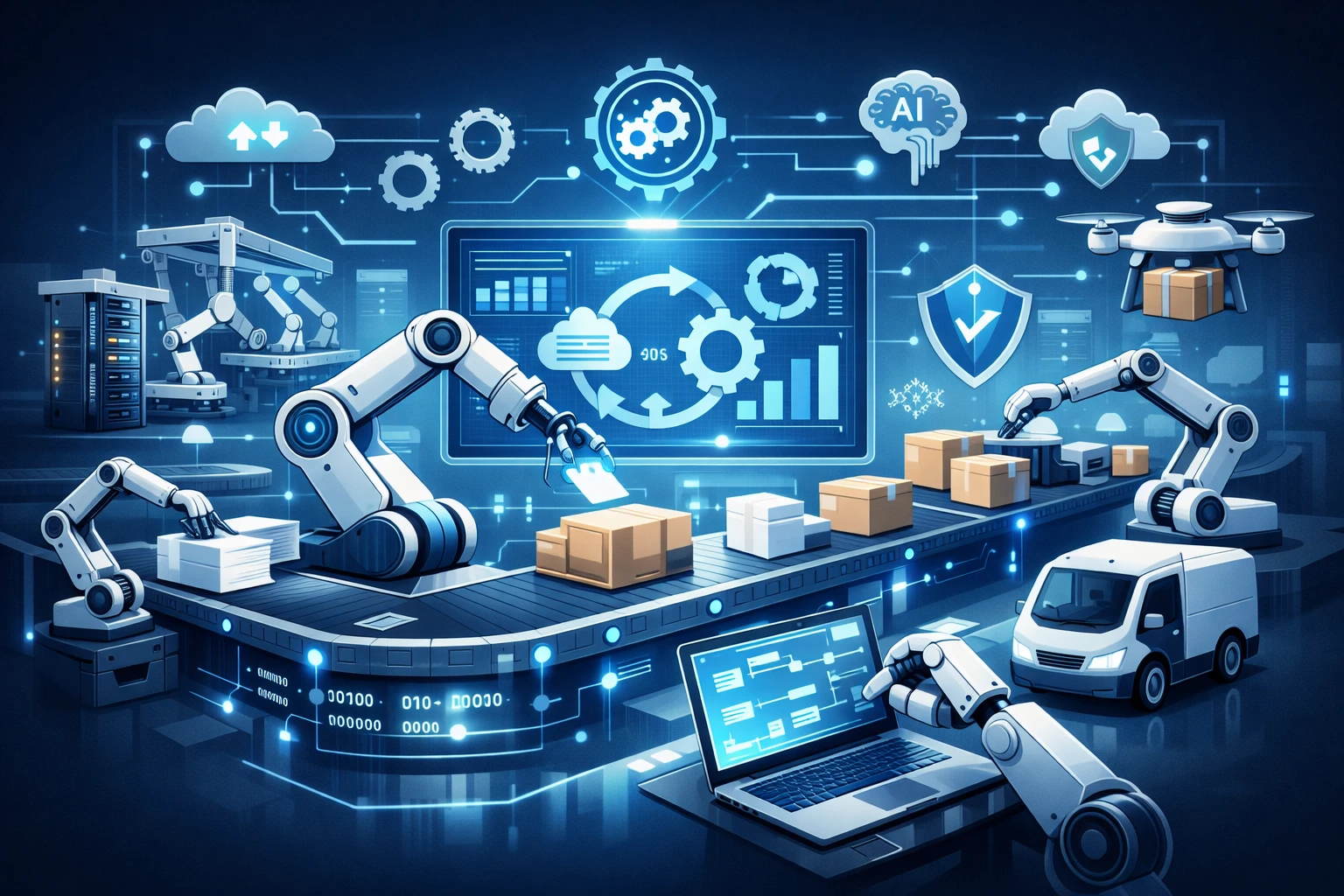 全流程自动化处理