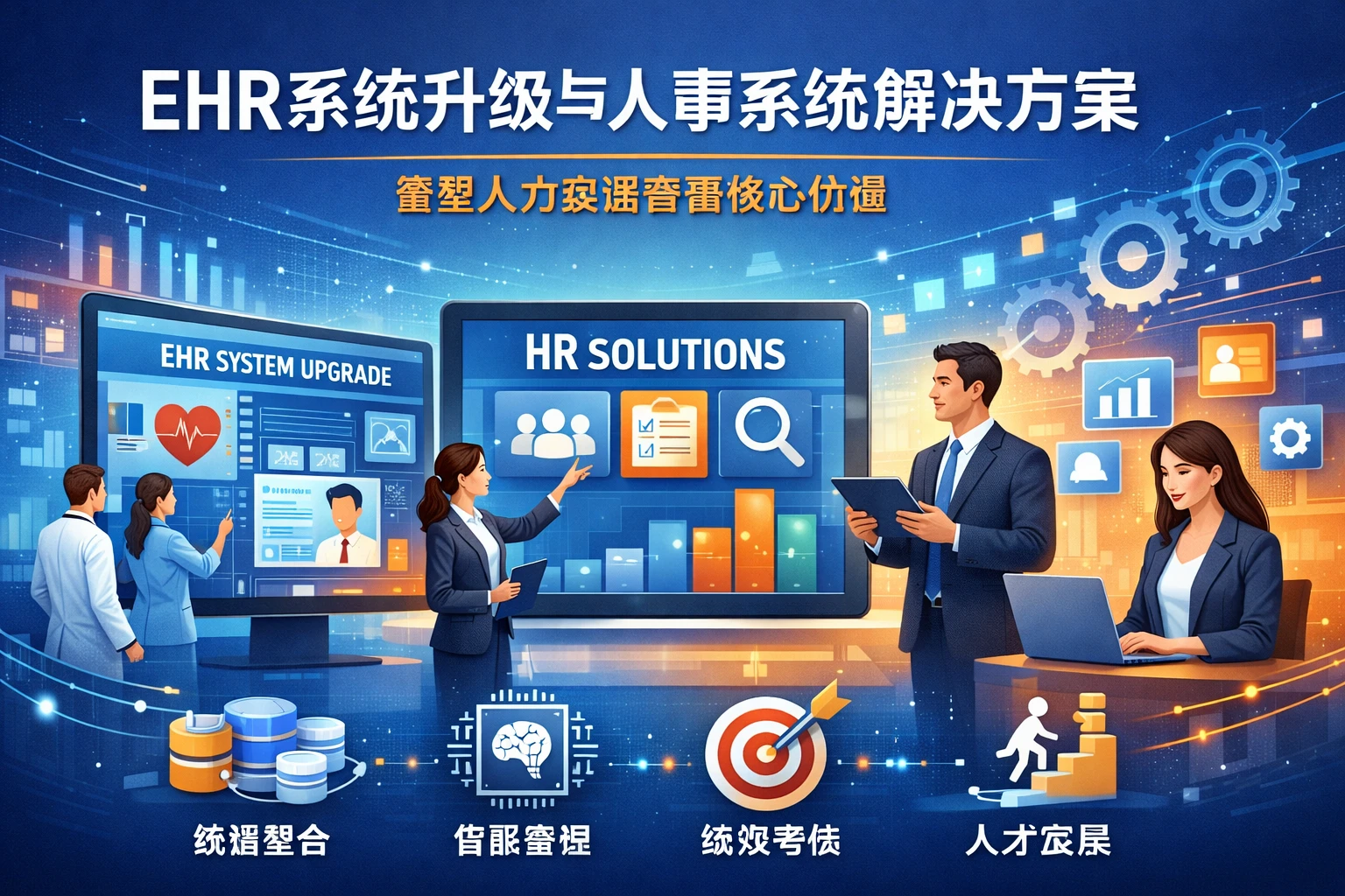 EHR系统升级与人事系统解决方案：重塑人力资源管理核心价值