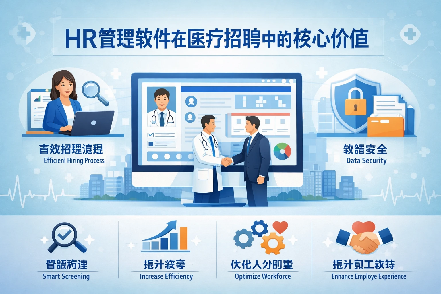 HR管理软件在医疗招聘中的核心价值