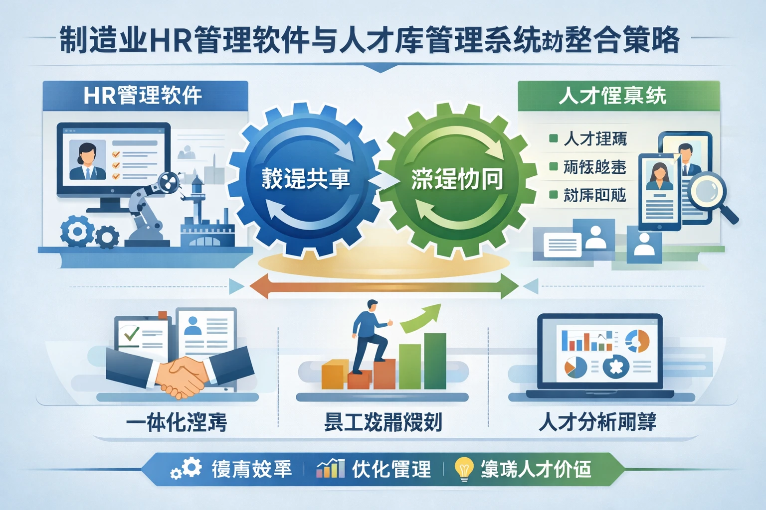 制造业HR管理软件与人才库管理系统的整合策略