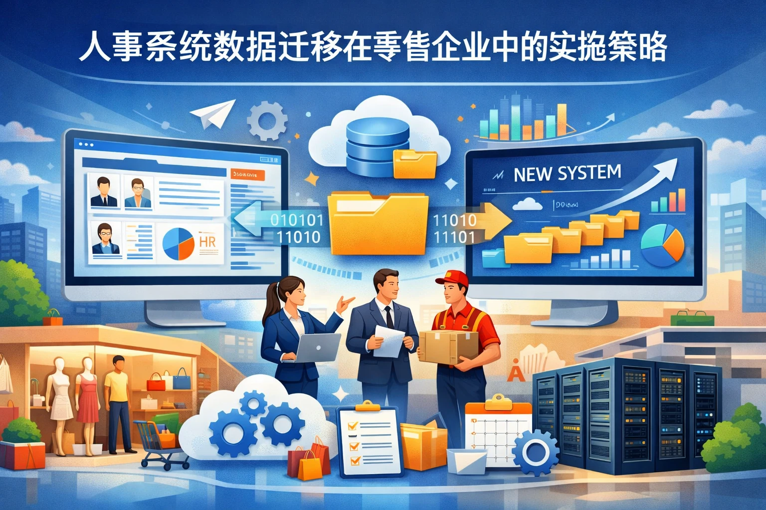 人事系统数据迁移在零售企业中的实施策略