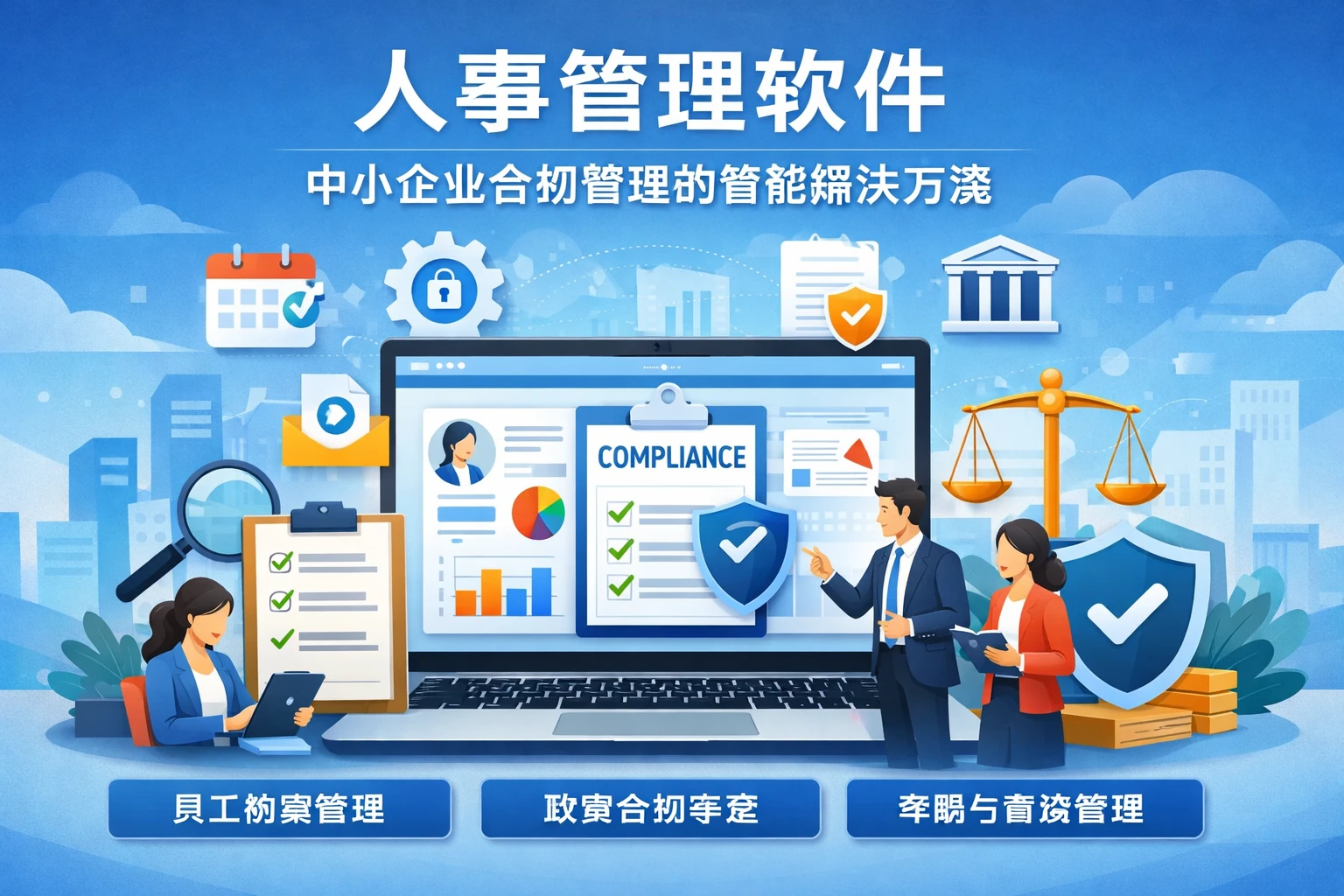 人事管理软件：中小企业合规管理的智能解决方案