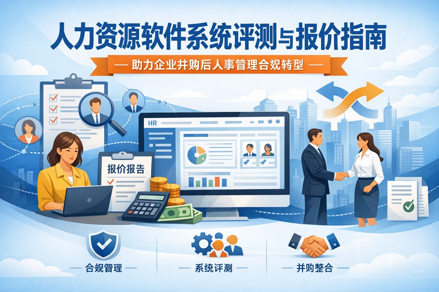 人力资源软件系统评测与报价指南：助力企业并购后人事管理合规转型